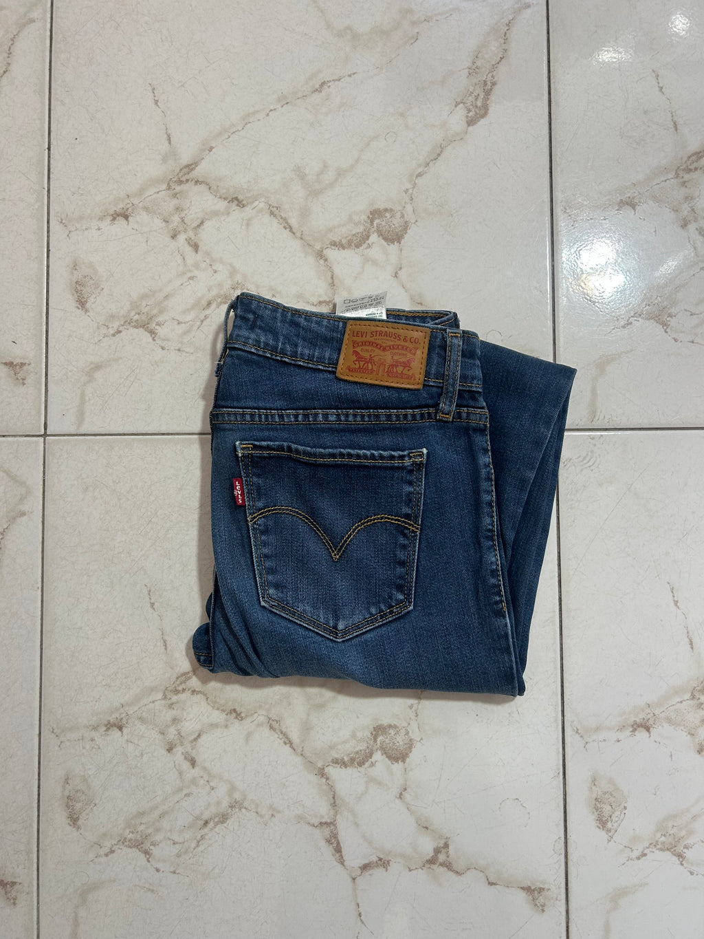 Levi’s 711 Skinny Blu Denim – Taglia 28  IT 42 #28