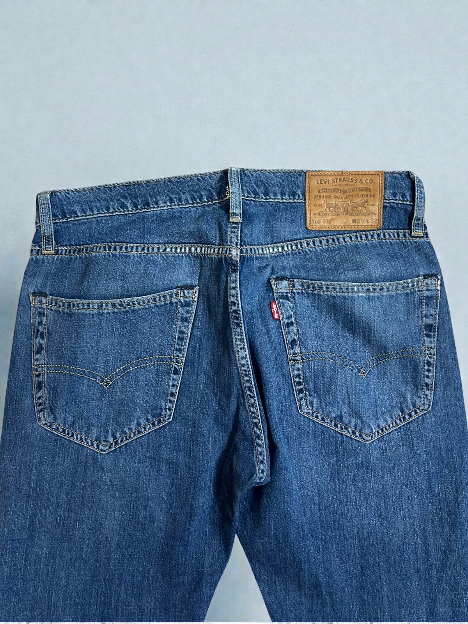 Jeans Levi’s 502 Vintage Blu – Tg IT 44 (W29 L32)