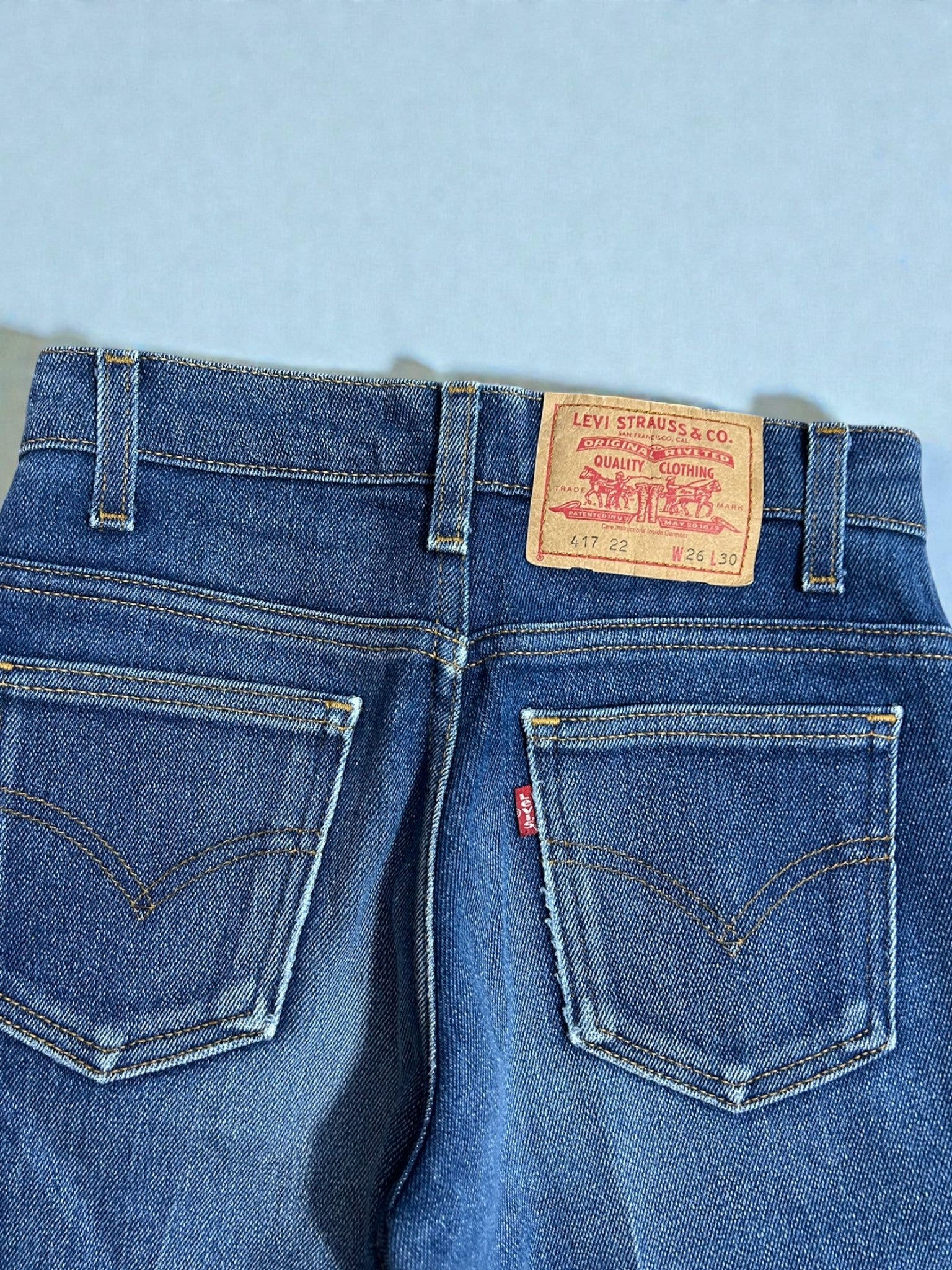 Jeans Levi’s Skinny Vintage – Denim Blu – Taglia IT 40 (W26)
