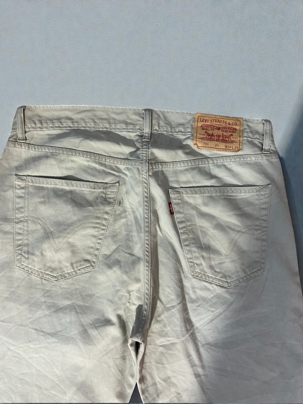 Levi’s 751 Regular Fit Beige – Tg IT 52 (W36 L34)