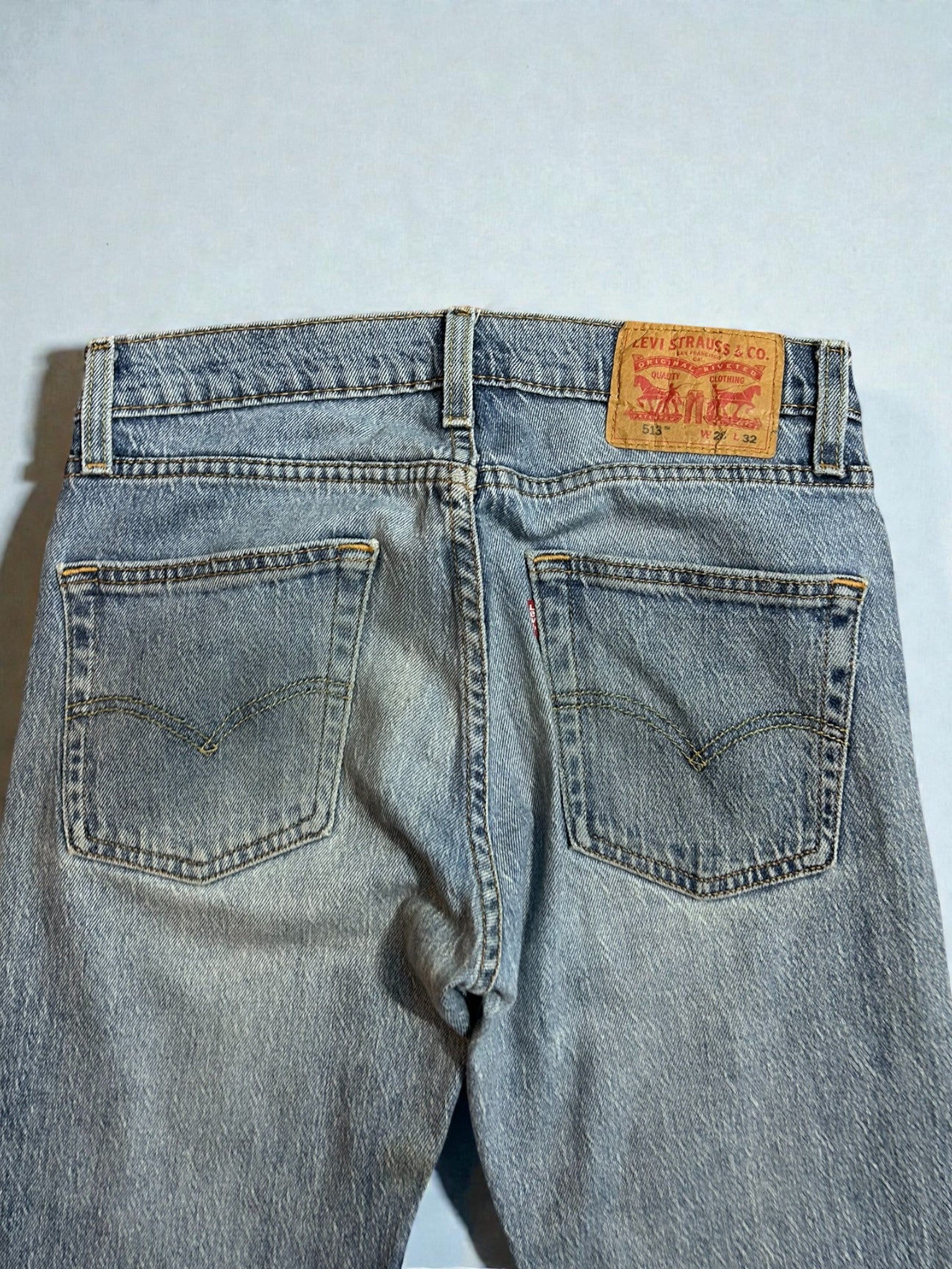 Jeans Levi’s 513 Vintage Blu – Tg IT 44 (W29 L32)
