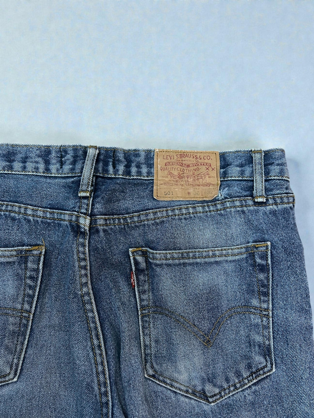 Levi’s 501 Original Fit Denim Blu – Tg IT 52 (W36 L32)
