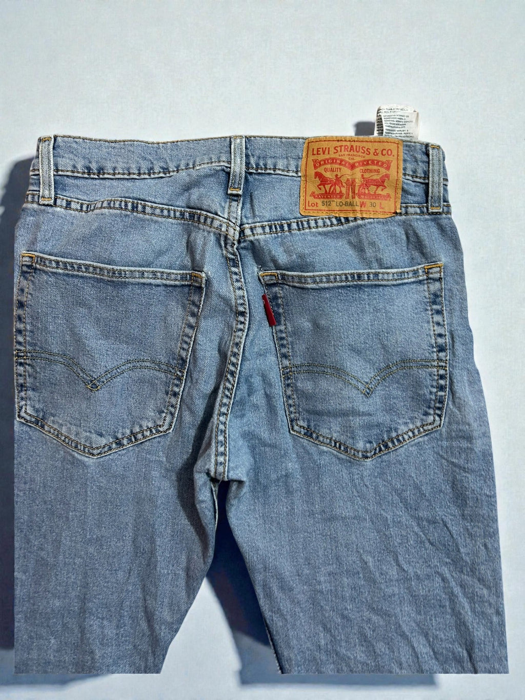 Levi’s 512 Denim Azzurro – Tg IT 46 (W30)