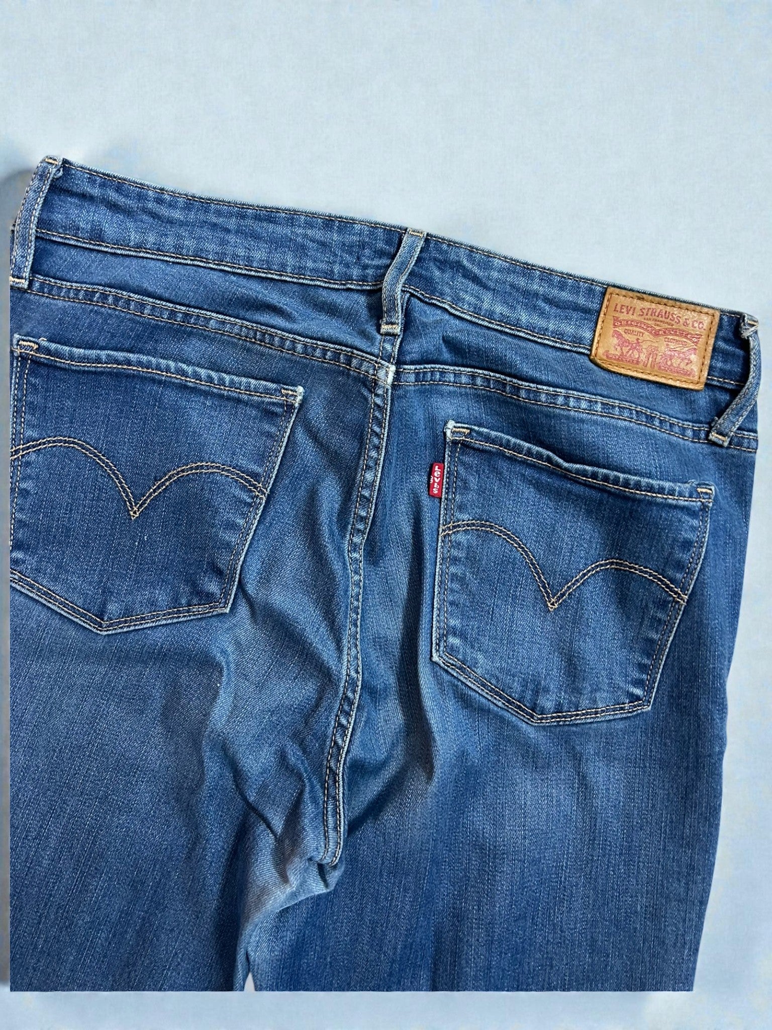 Jeans Levi’s 712 Slim Vintage – Denim Blu – Taglia IT 44 (W30)