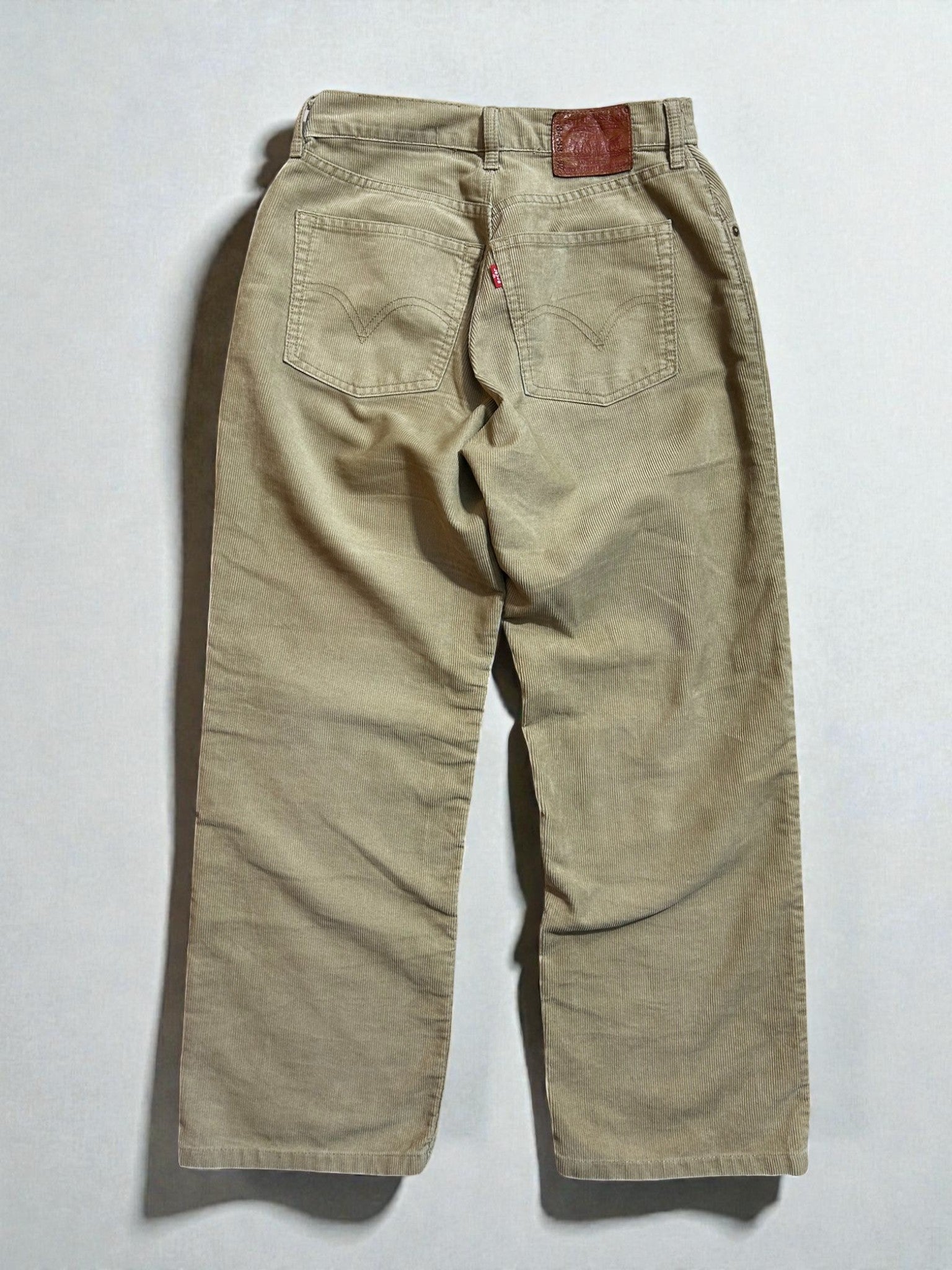 Pantaloni Levi’s 502 Vintage in Velluto Beige – Tg IT 50 (W34 L38)