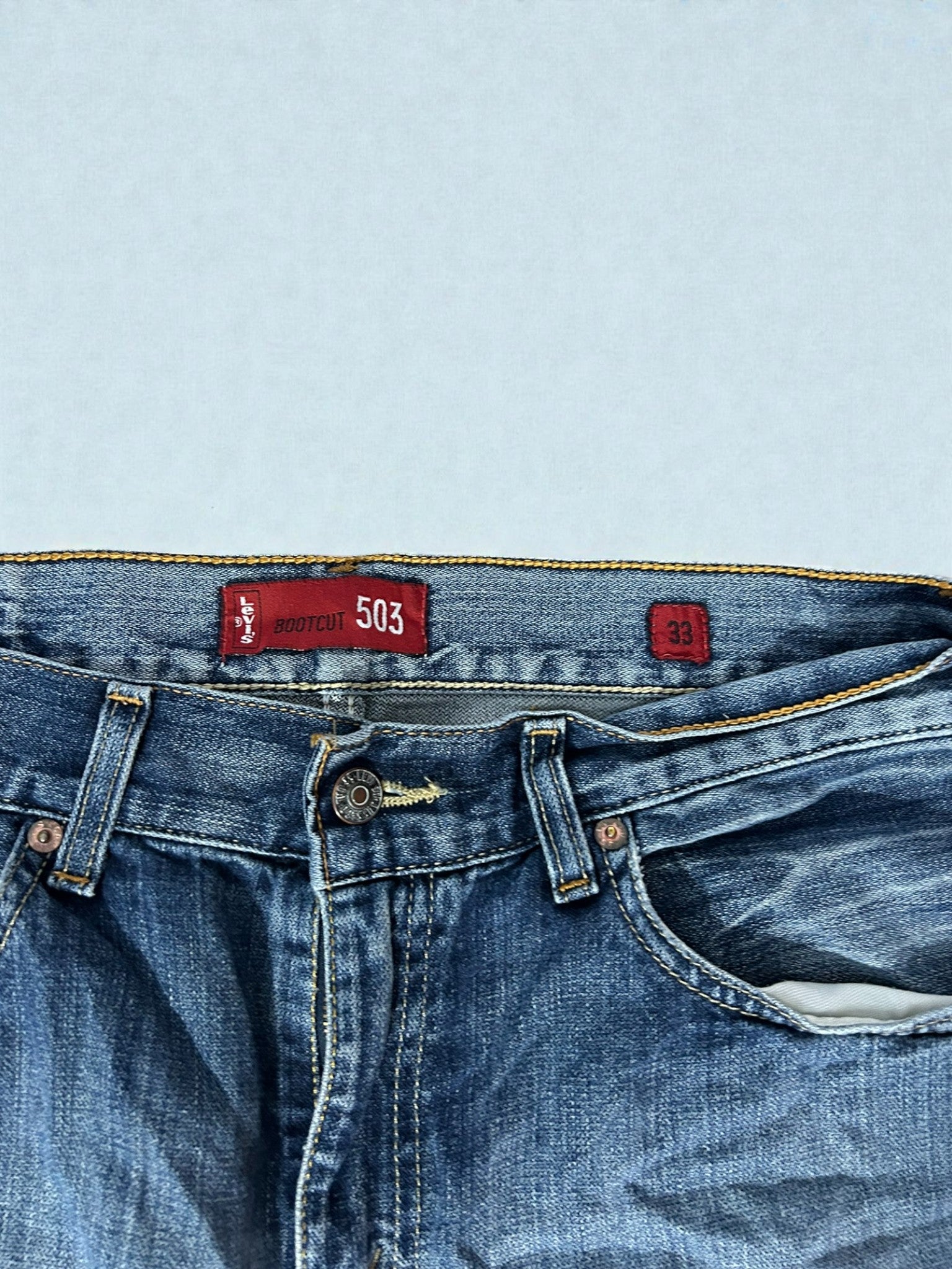 Jeans Levi’s 503 Bootcut Vintage Blu – Tg IT 48 (W33)