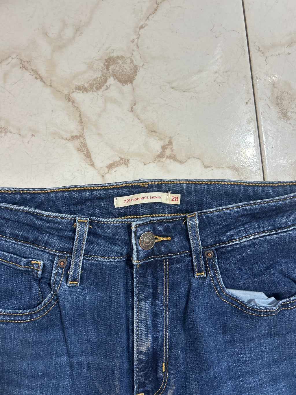 Levi’s 721 High Rise Skinny Donna – Taglia 28 (42 IT / 38 EU) #011