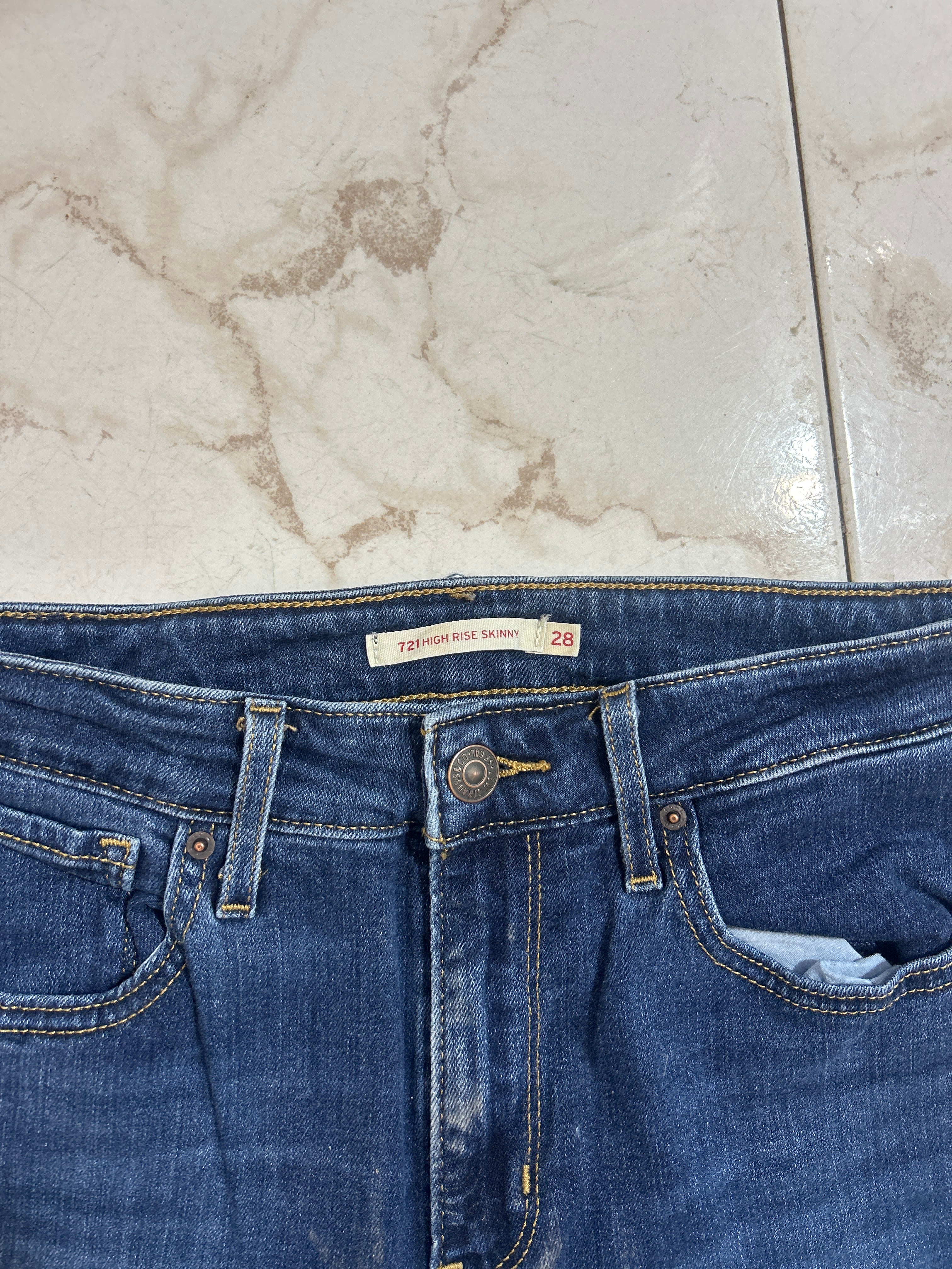 Levi’s 721 High Rise Skinny Donna – Taglia 28 (42 IT / 38 EU) #011