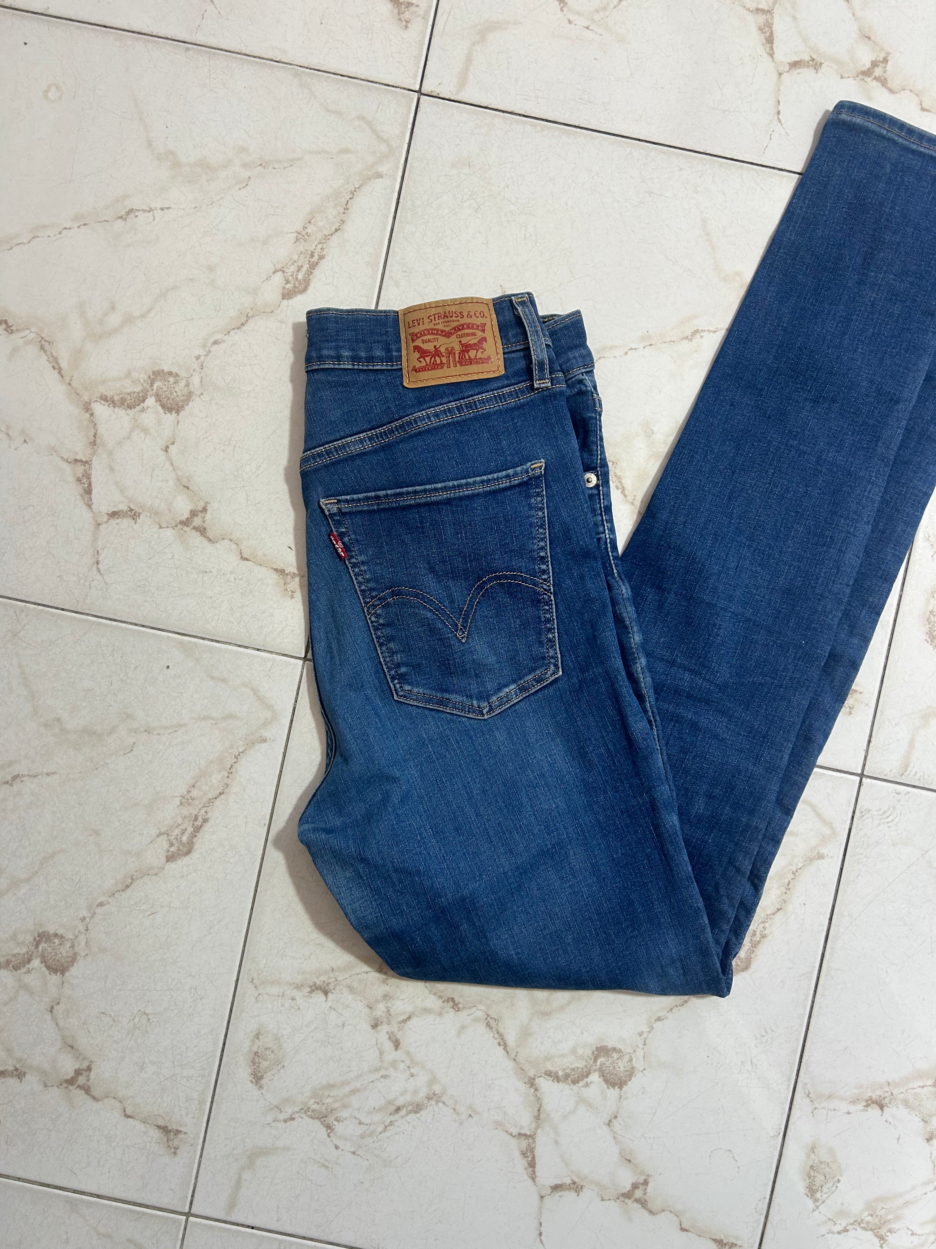 Levi’s Mile High Super Skinny Blu Denim – Taglia 29 IT 44 #29