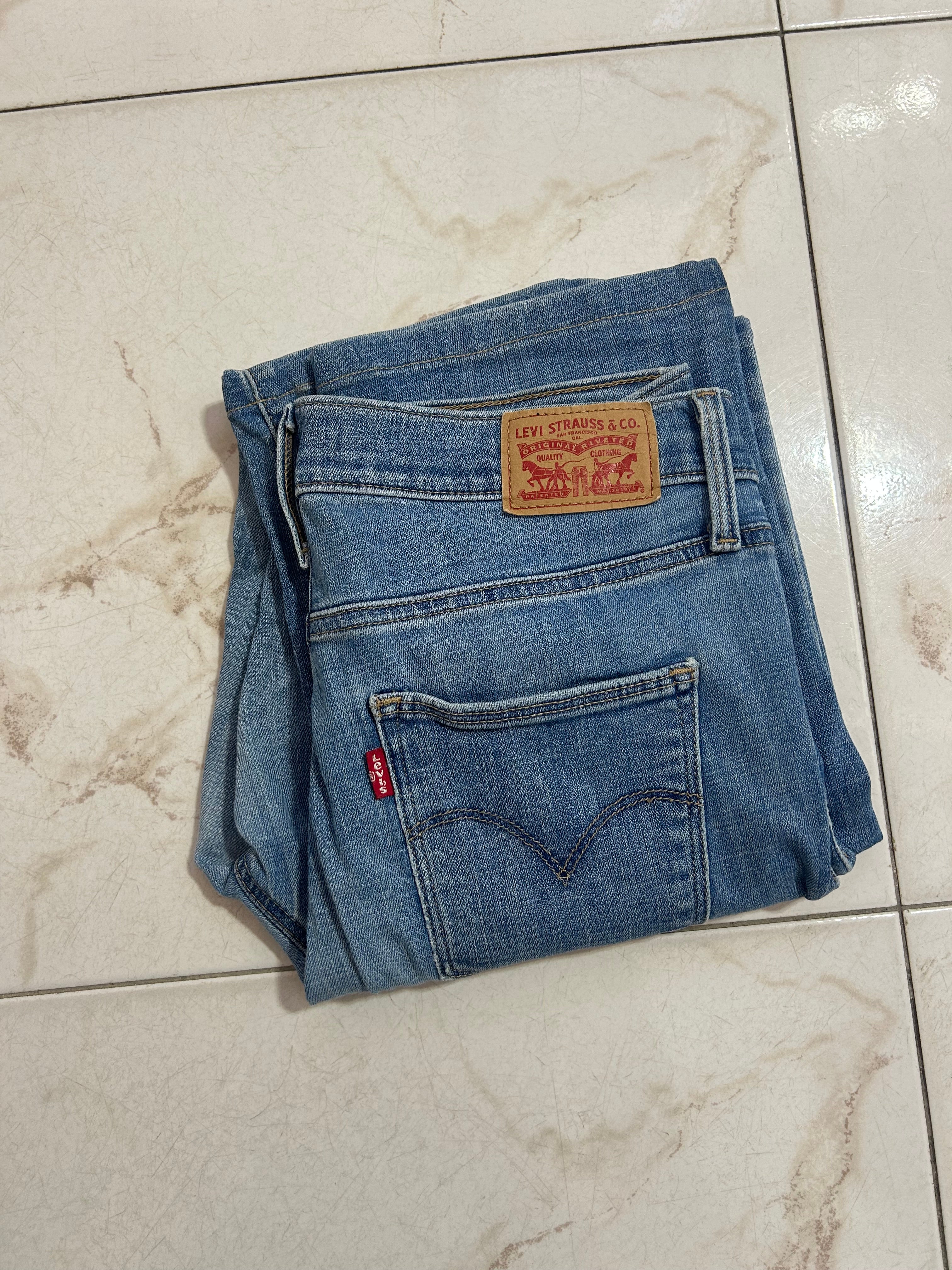 Levi’s Slimming Straight Blu Denim – Taglia 28 (IT 42) #27