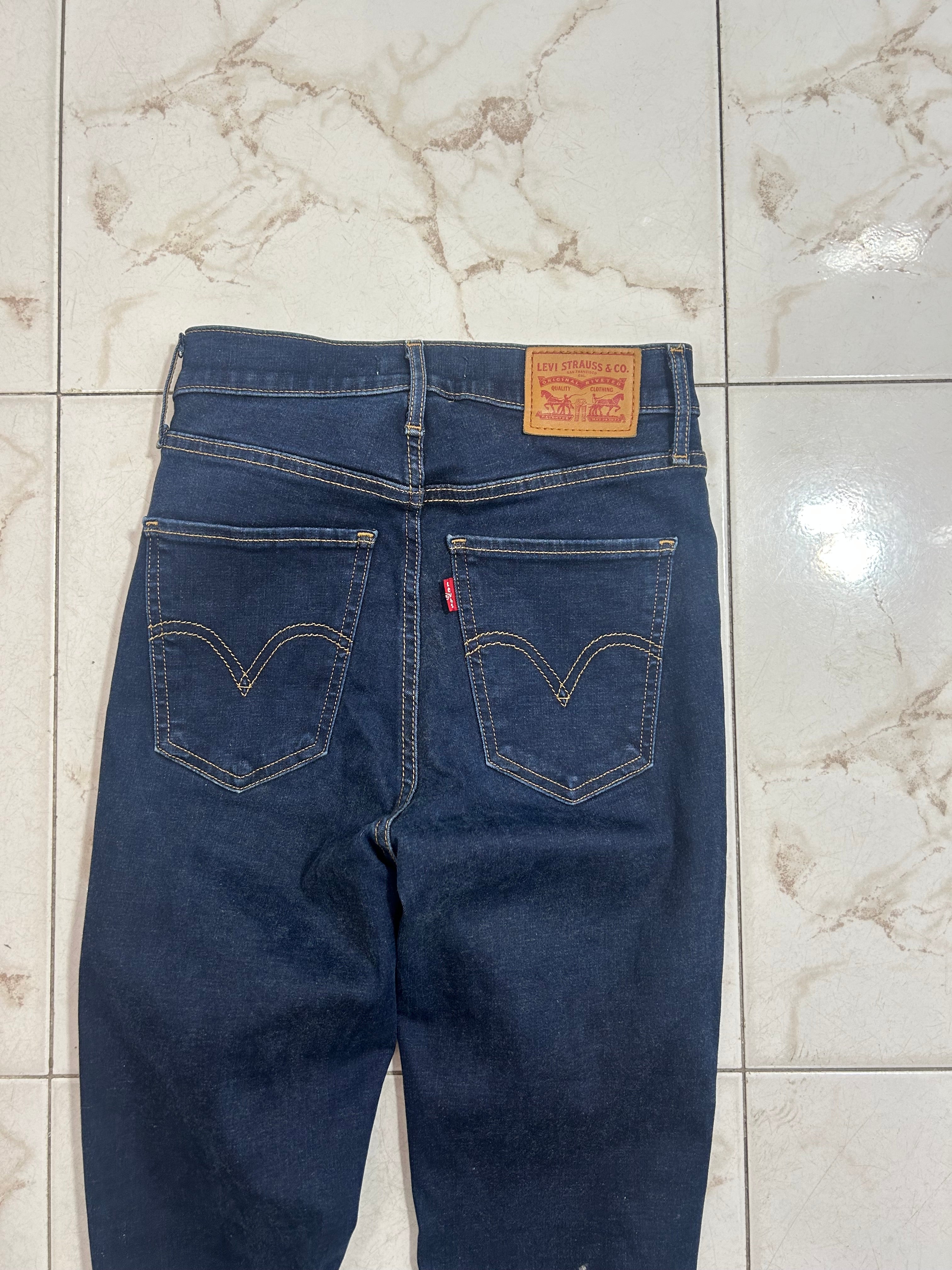 Levi’s Mile High Super Skinny Blu Denim – Taglia 27 (IT 41) #26