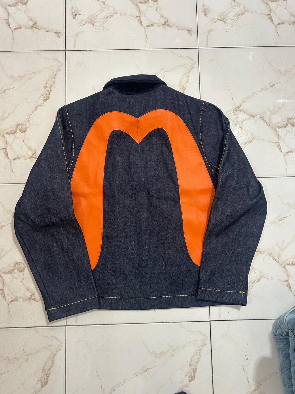 Giacca Reworkata Orange