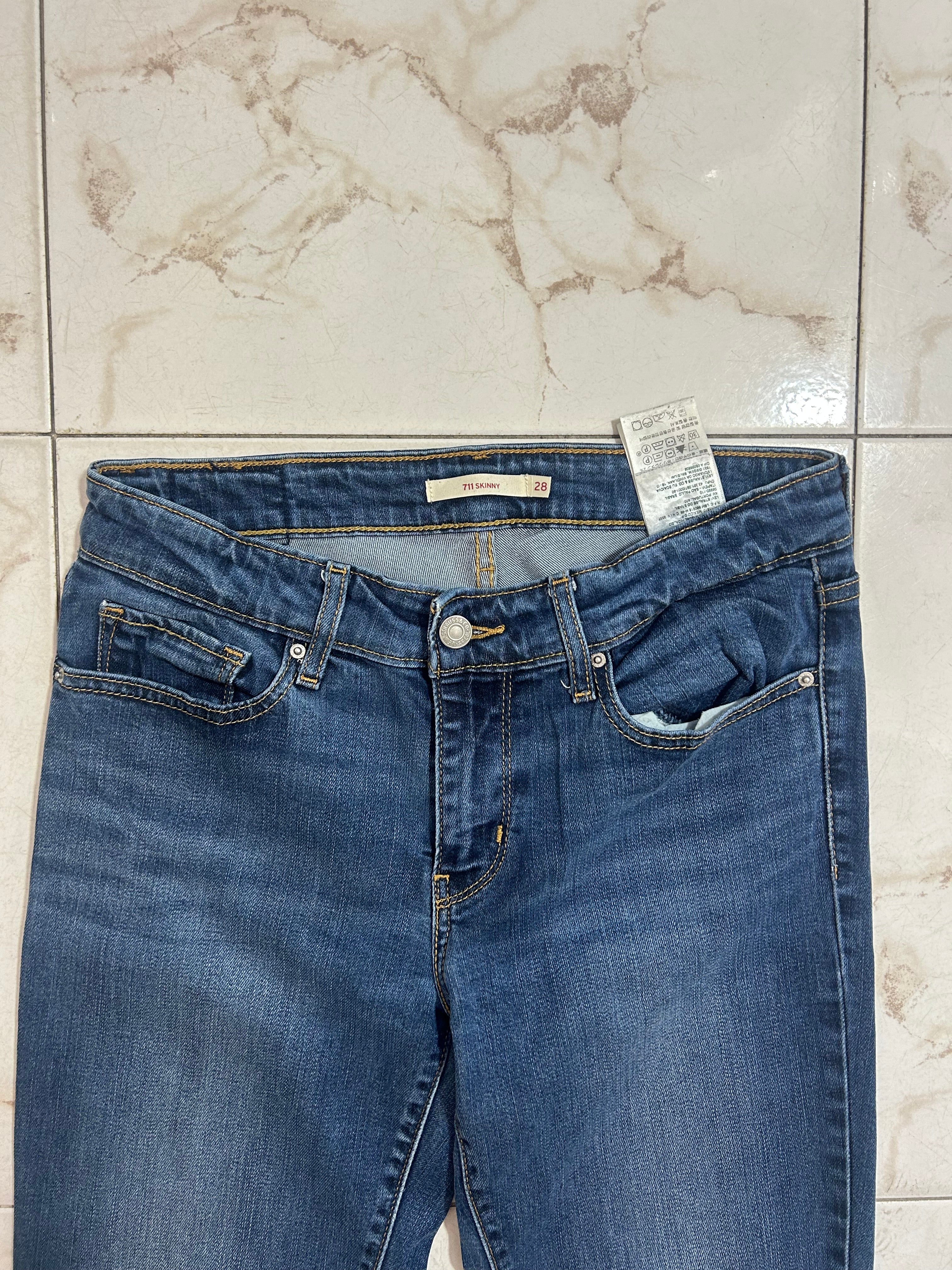 Levi’s 711 Skinny Blu Denim – Taglia 28  IT 42 #28
