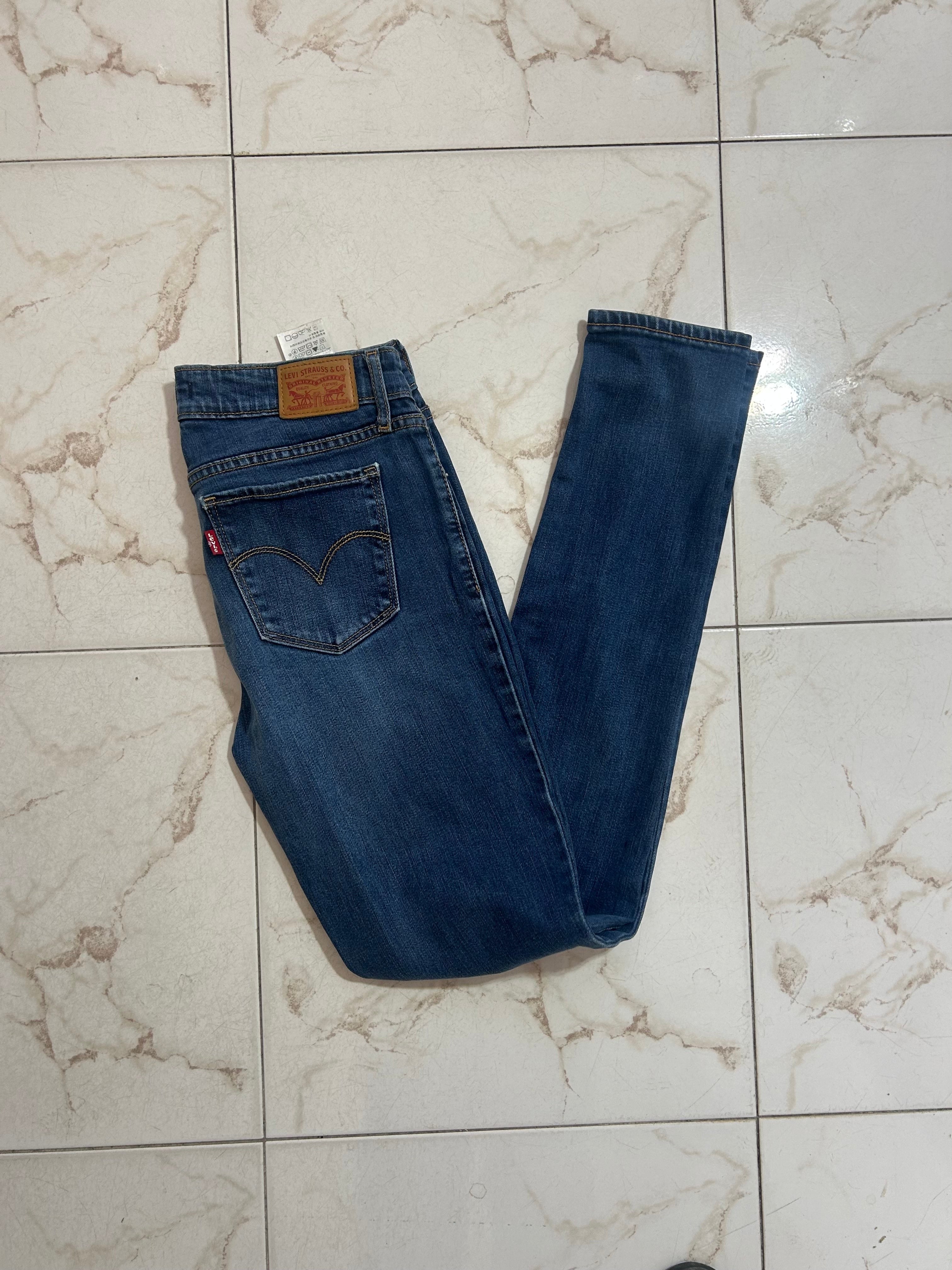 Levi’s 711 Skinny Blu Denim – Taglia 28  IT 42 #28