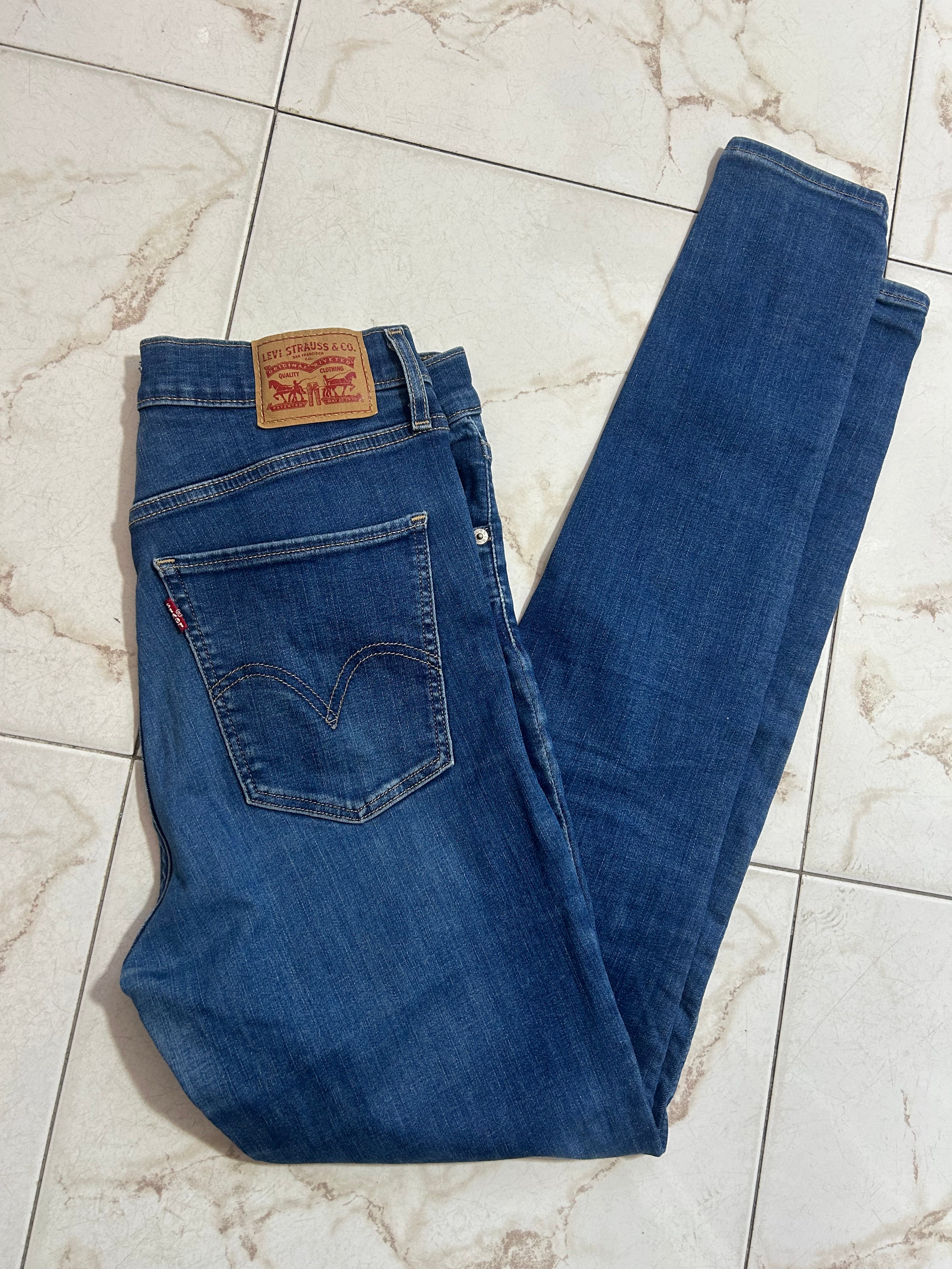 Levi’s Mile High Super Skinny Blu Denim – Taglia 29 IT 44 #29