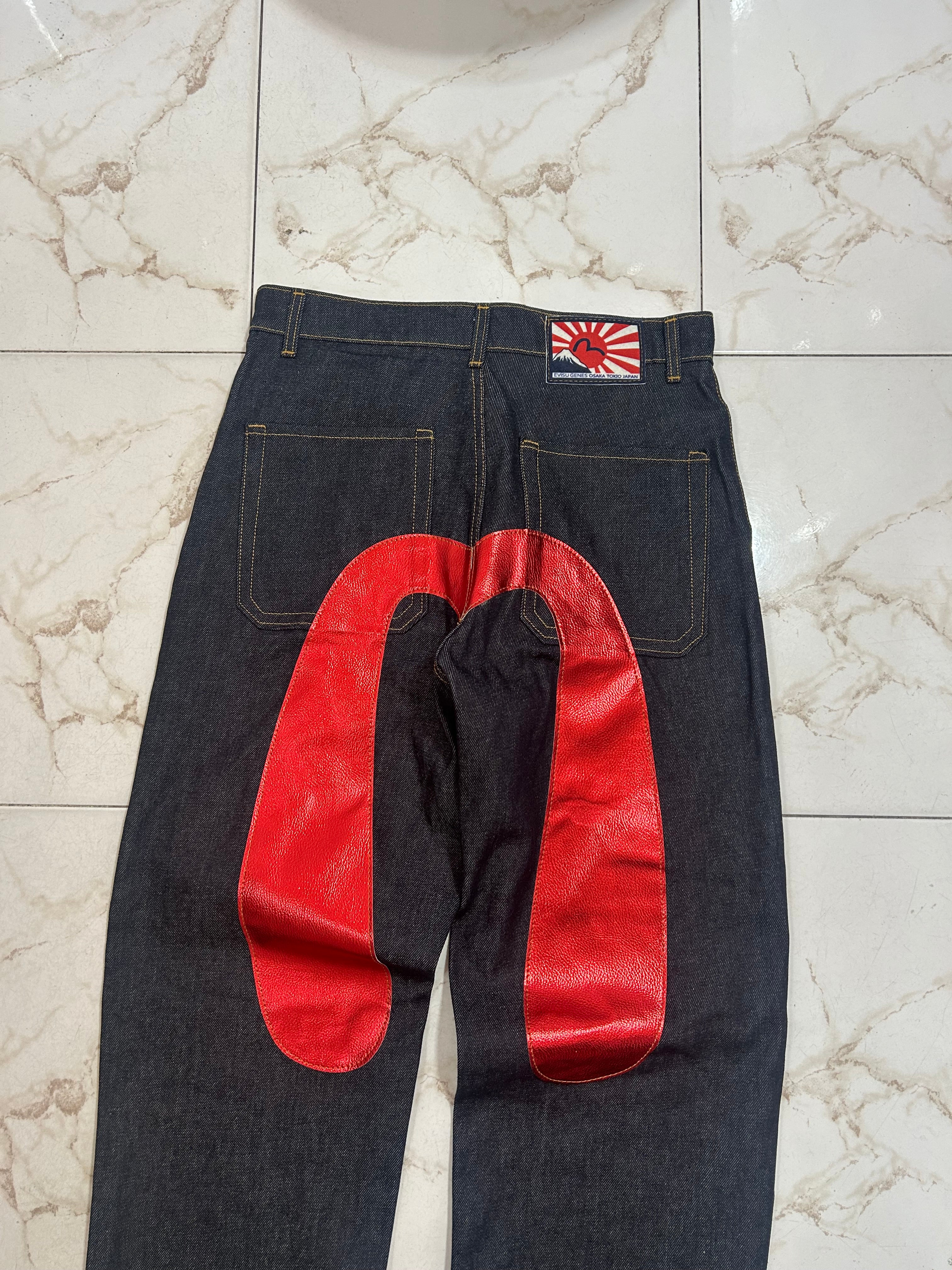 Evisu Red Rework