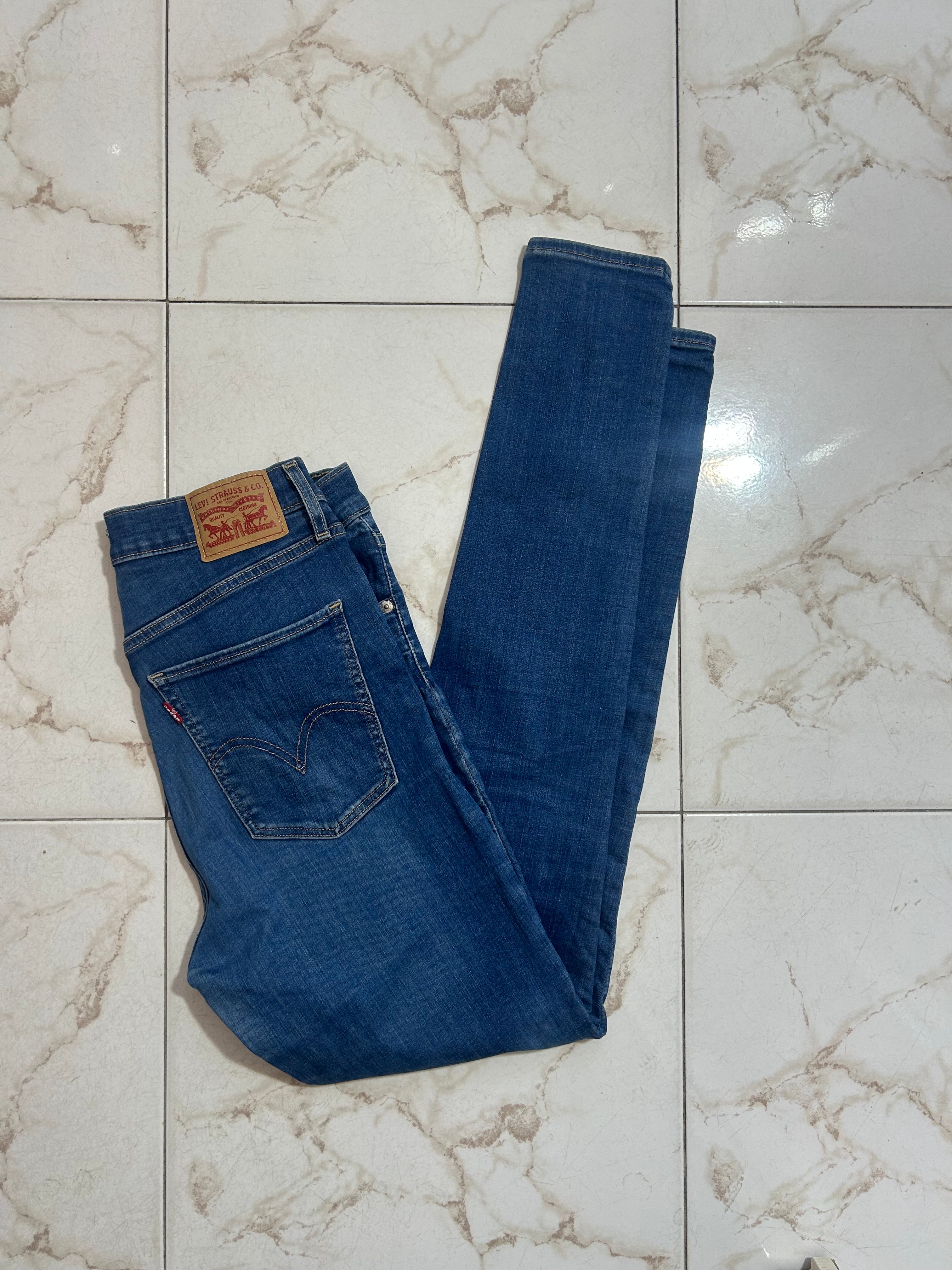 Levi’s Mile High Super Skinny Blu Denim – Taglia 29 IT 44 #29
