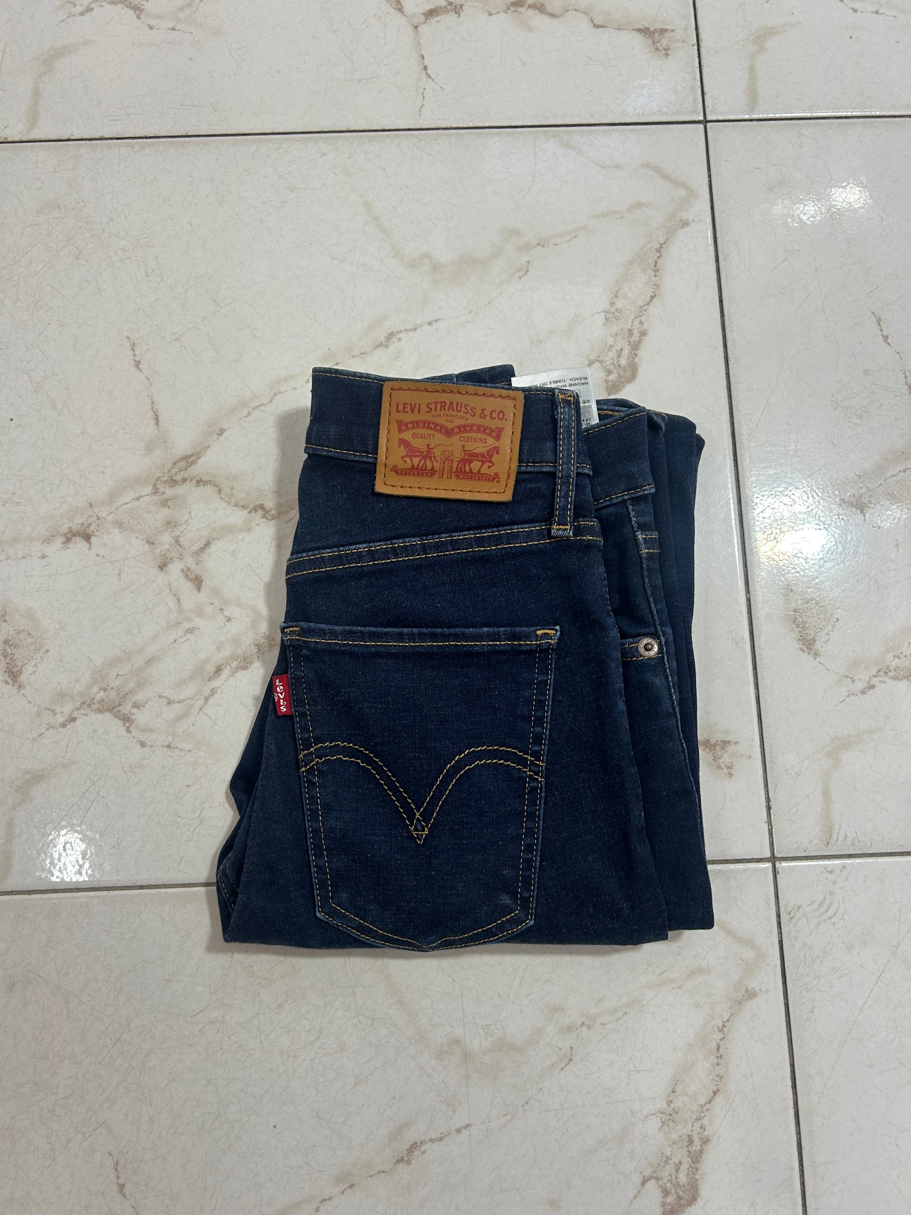 Levi’s Mile High Super Skinny Blu Denim – Taglia 27 (IT 41) #26
