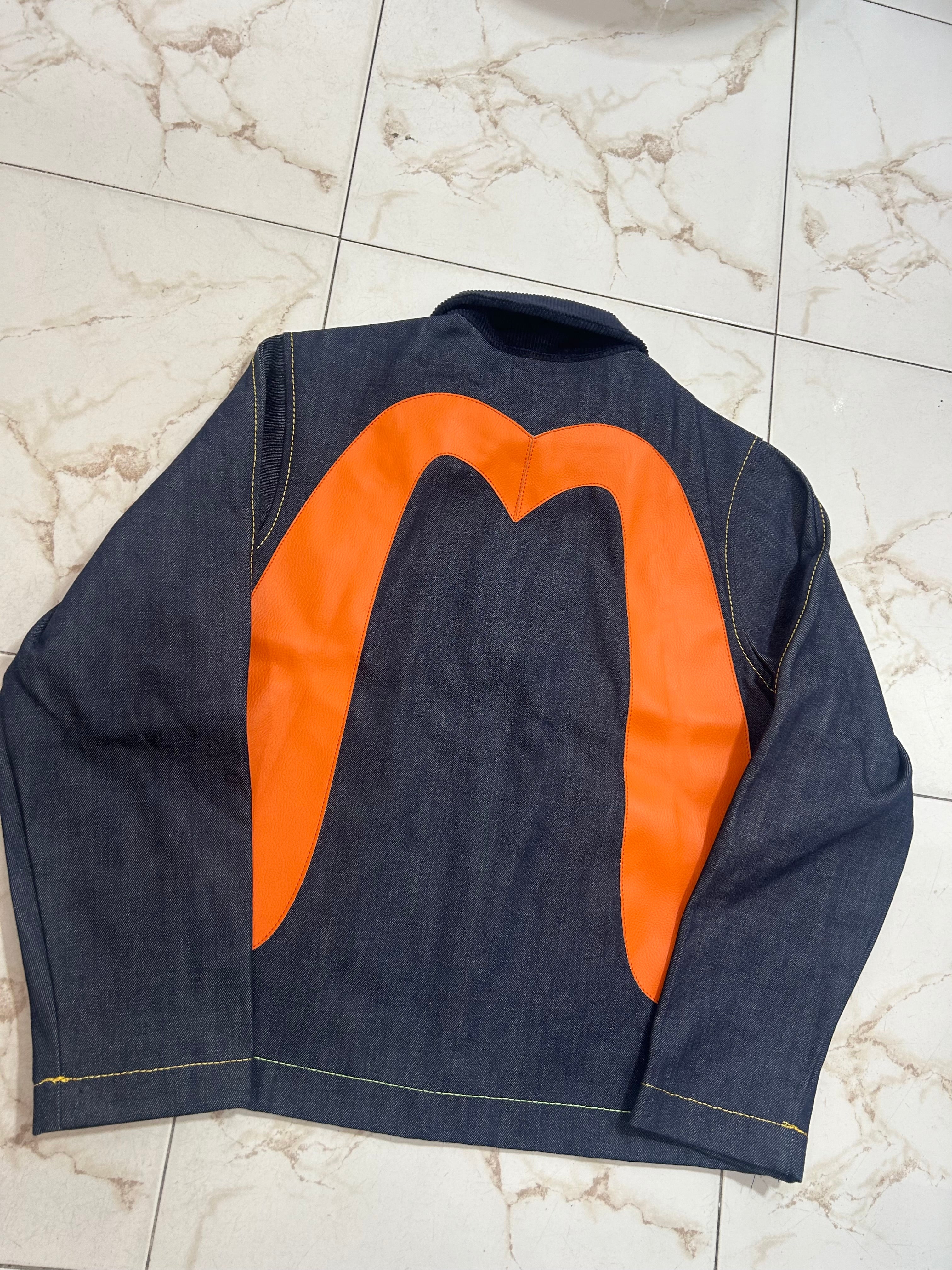 Giacca Reworkata Orange