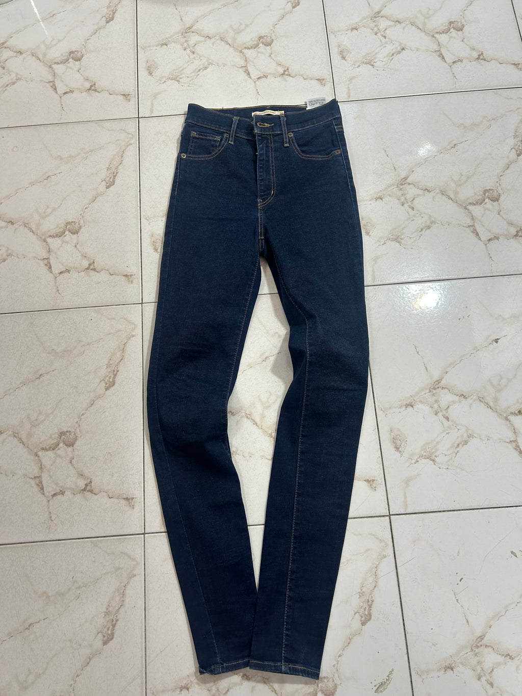 Levi’s Mile High Super Skinny Blu Denim – Taglia 27 (IT 41) #26
