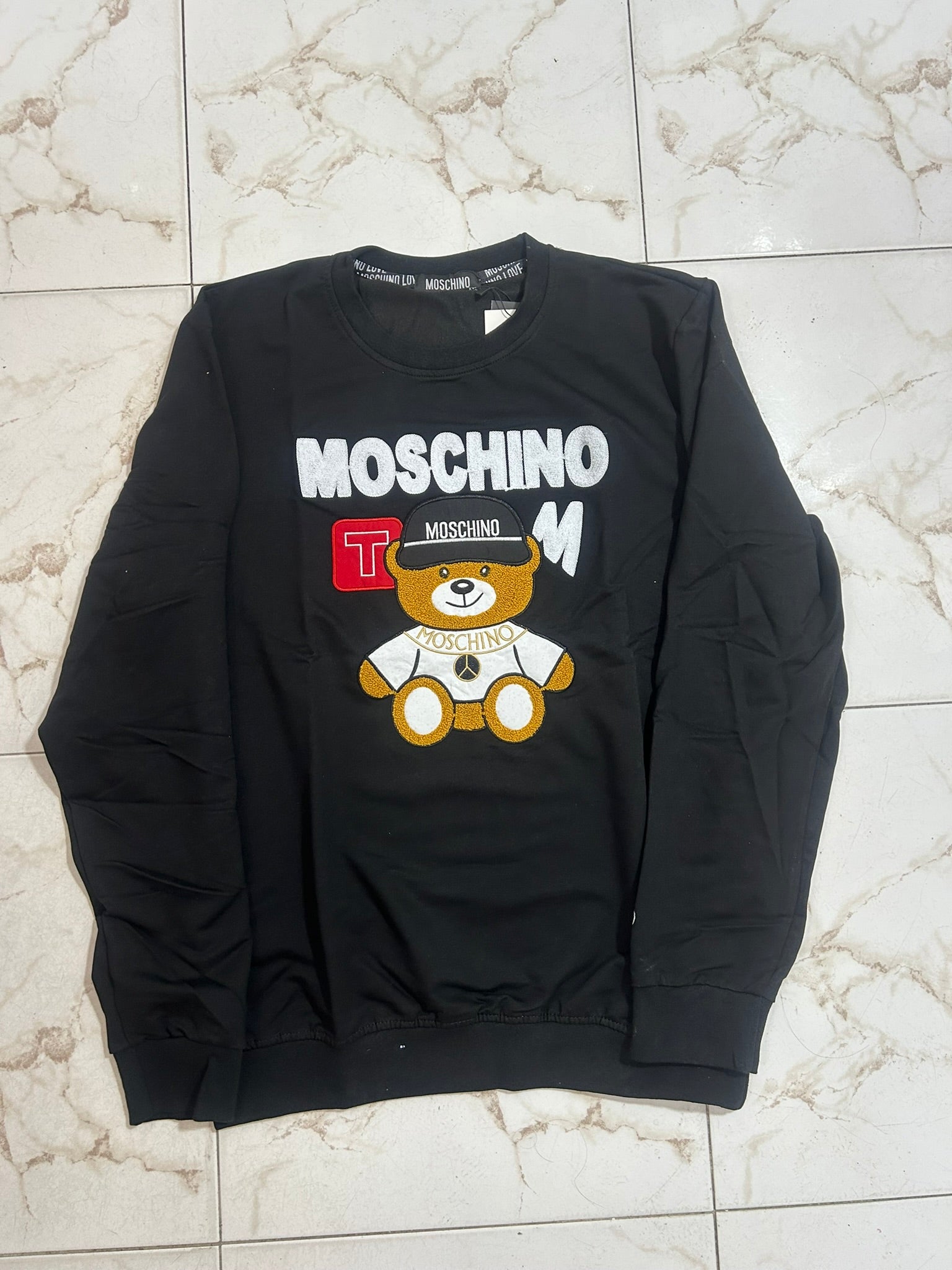 FELPA GIROCOLLO  MOOD M***SCHINO #3034