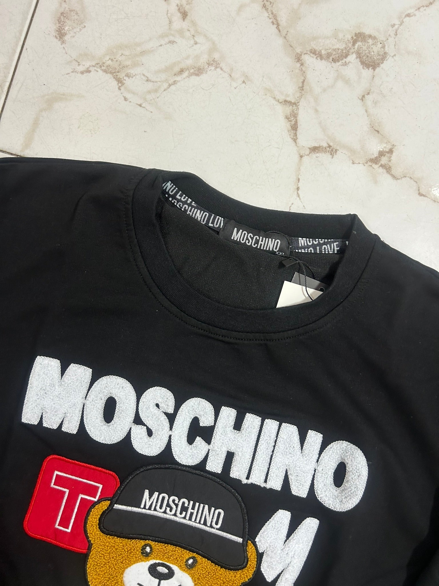 FELPA GIROCOLLO  MOOD M***SCHINO #3034