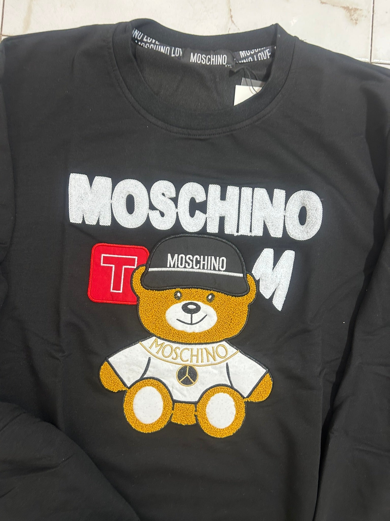 FELPA GIROCOLLO  MOOD M***SCHINO #3034