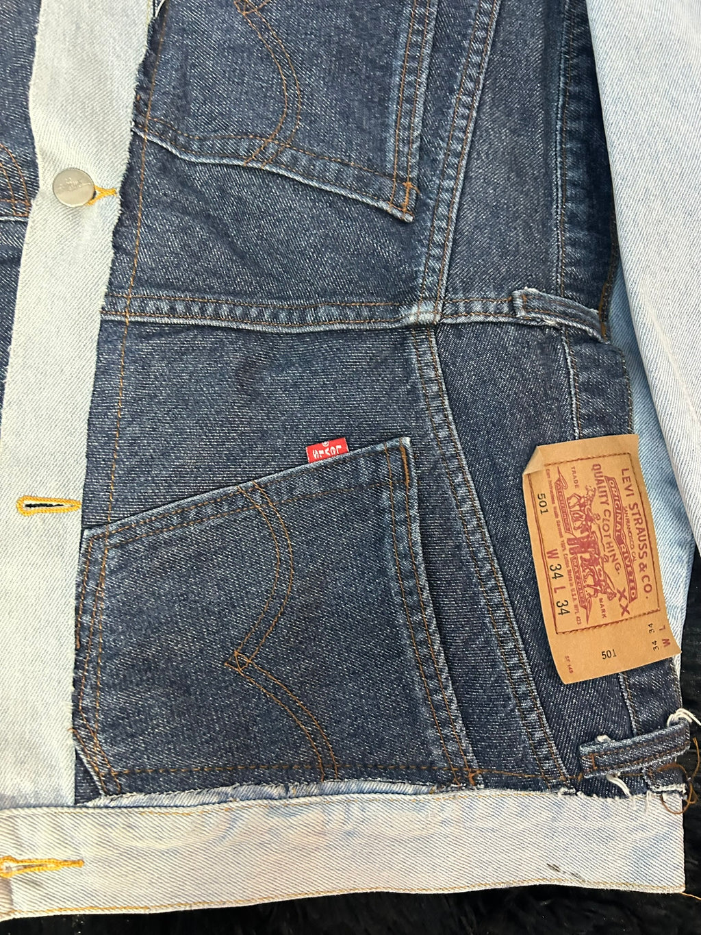 Giubbino Rework Levi's 501