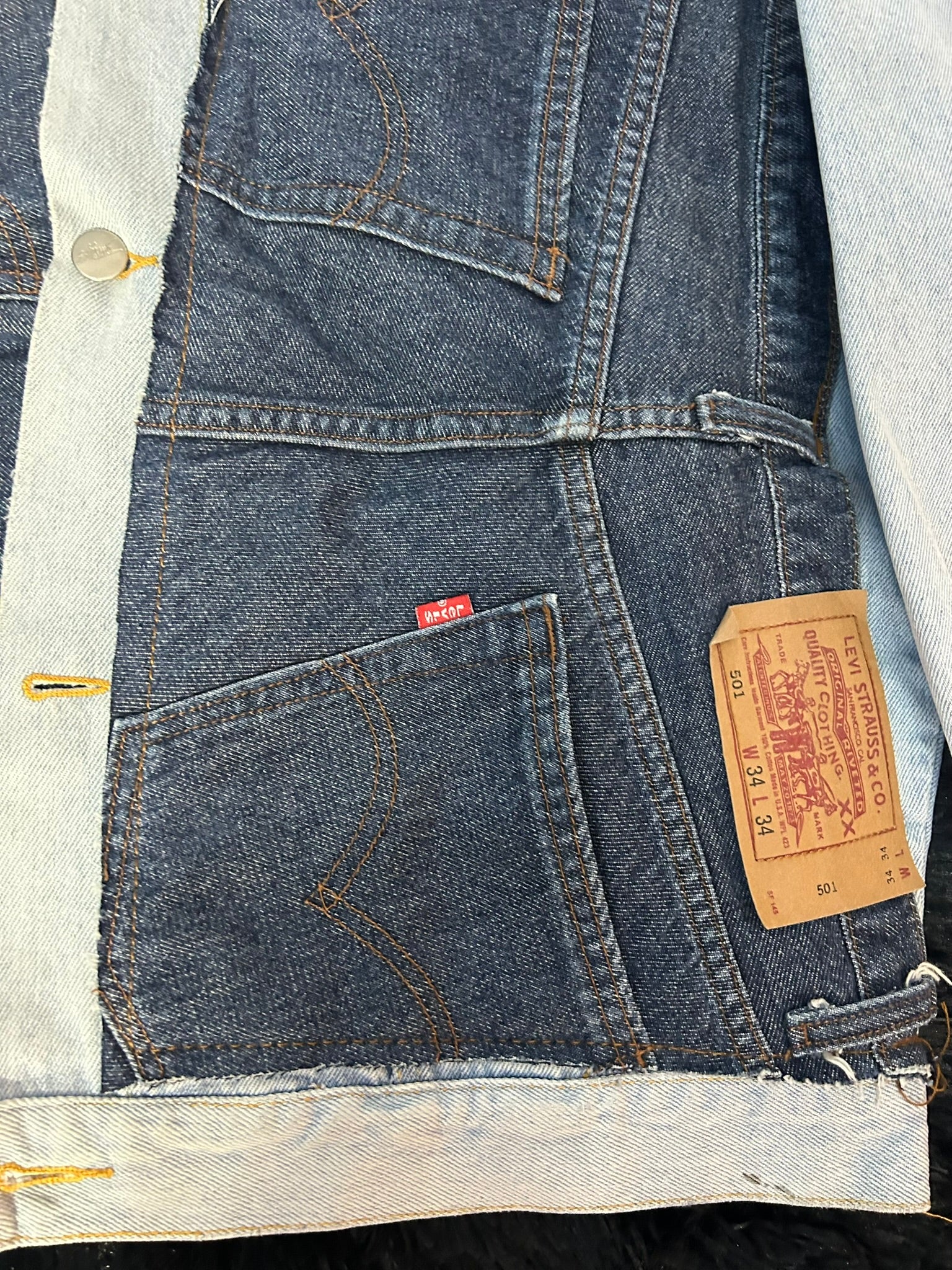 Giubbino Rework Levi's 501