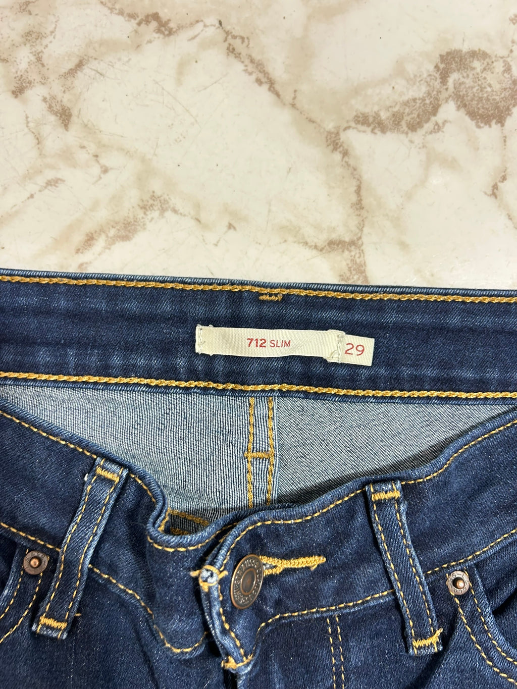 Jeans Levi’s 712 Slim Donna – Taglia 38 EU 44 ITA #007