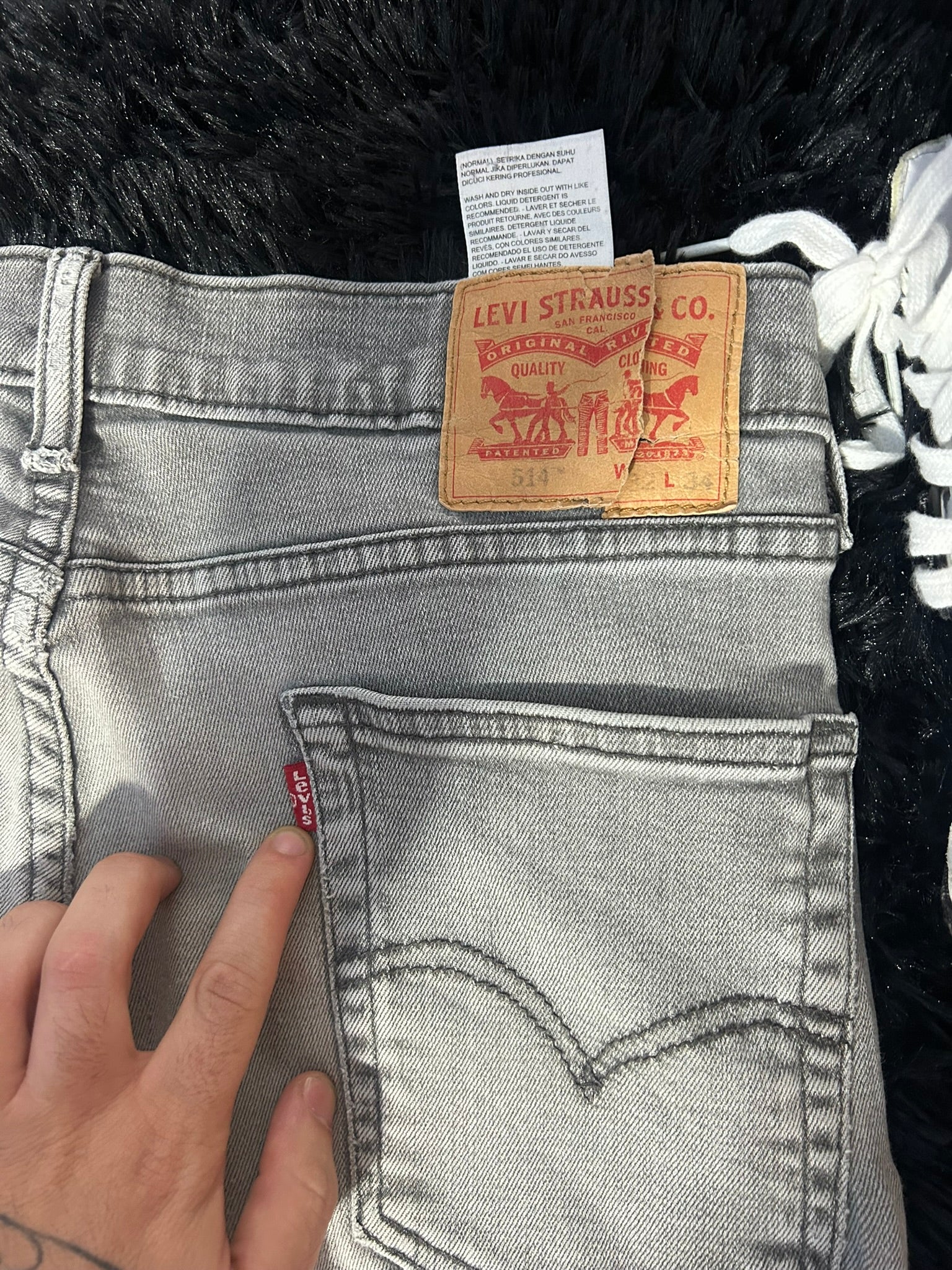 Levi’s 511 Slim Uomo Grigio – Taglia 40 EU 46 ITA#05