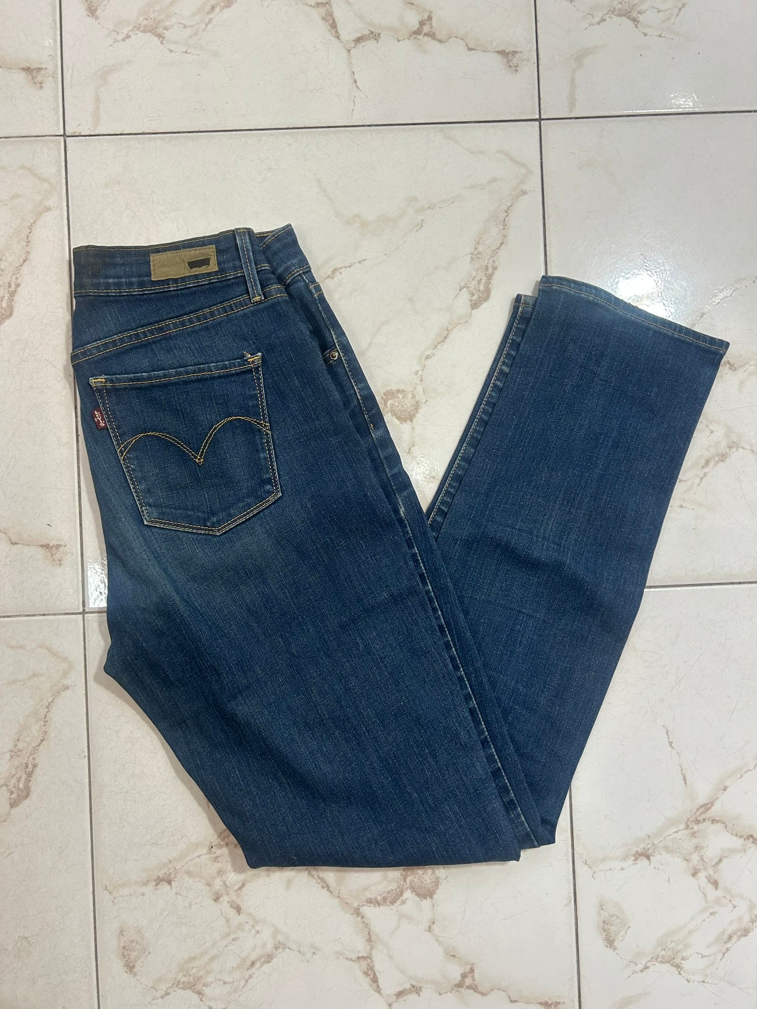 Levi’s Demi Curve Blu Denim – Taglia 28 (IT 42)#17