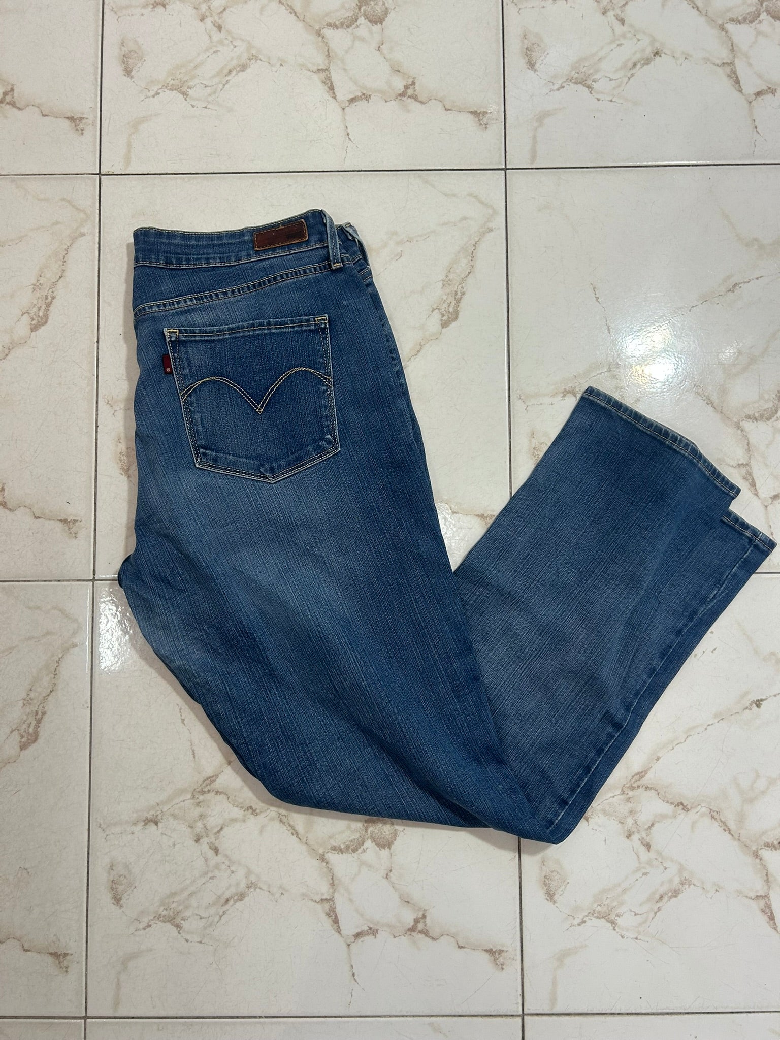 Levi’s Demi Curve slim blu denim taglia 32 (IT 46) #18