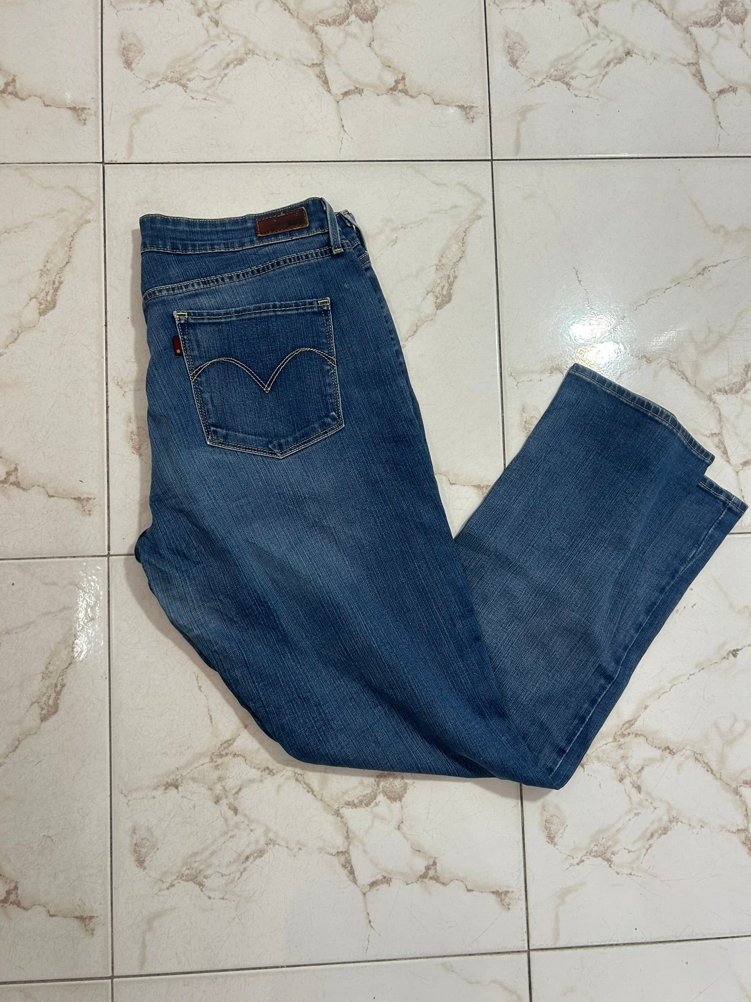 Levi’s Demi Curve slim blu denim taglia 32 (IT 46) #18