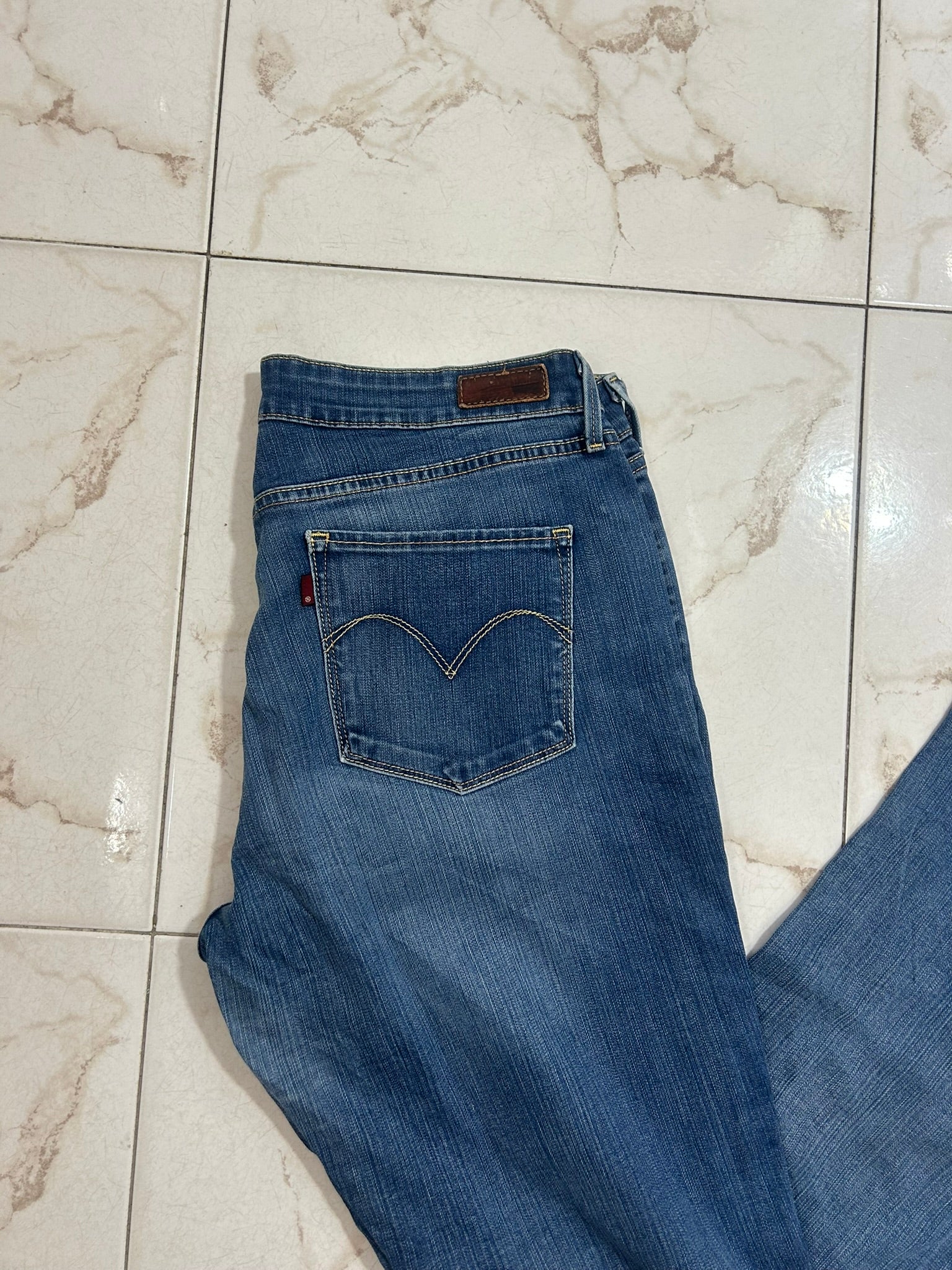 Levi’s Demi Curve slim blu denim taglia 32 (IT 46) #18