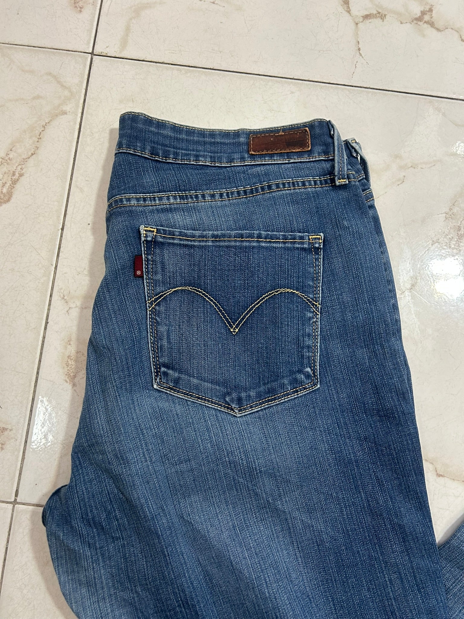 Levi’s Demi Curve slim blu denim taglia 32 (IT 46) #18