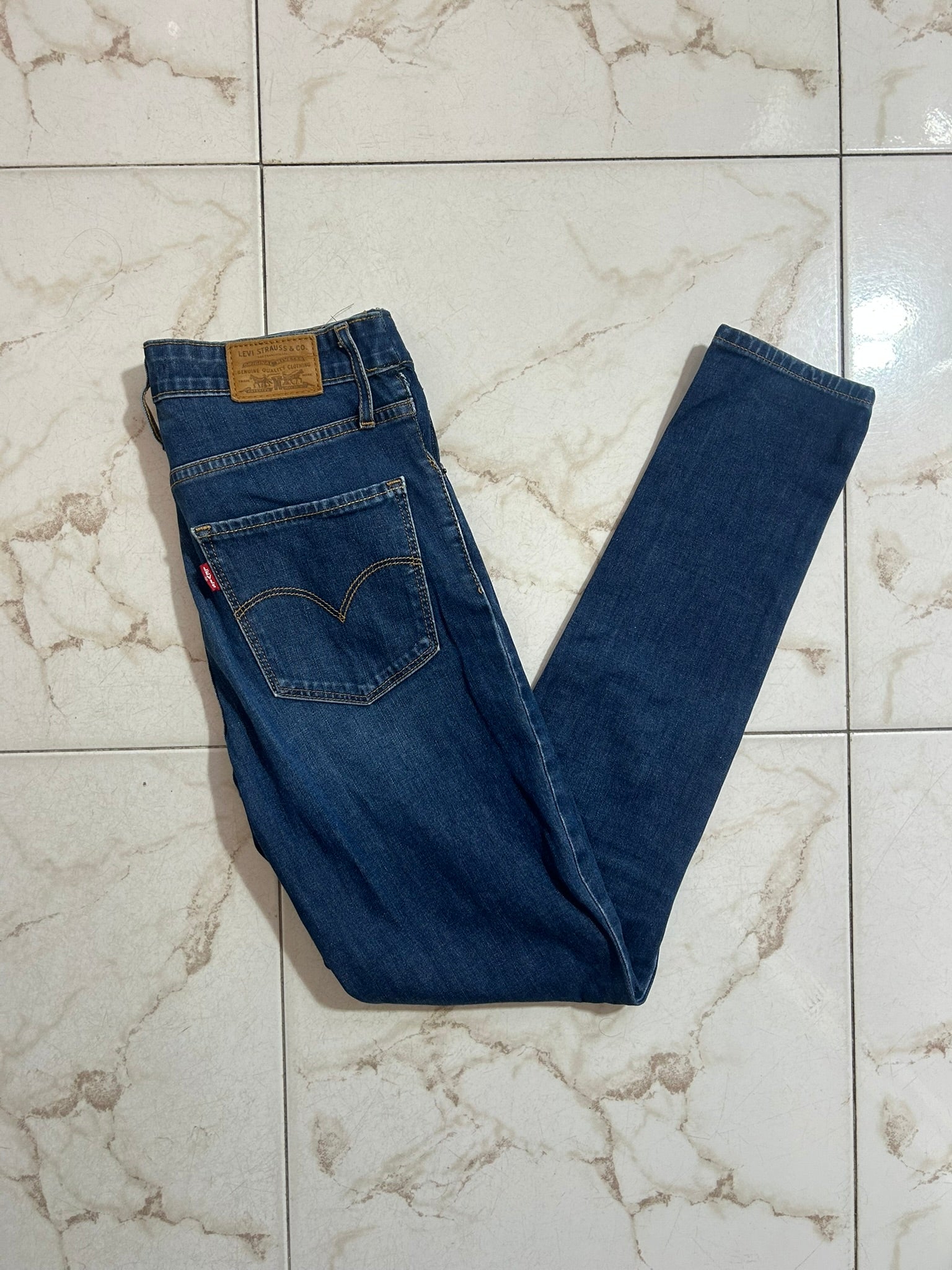Levi’s 721 High Rise Skinny Blu Denim – Taglia 27 (IT 41) #20