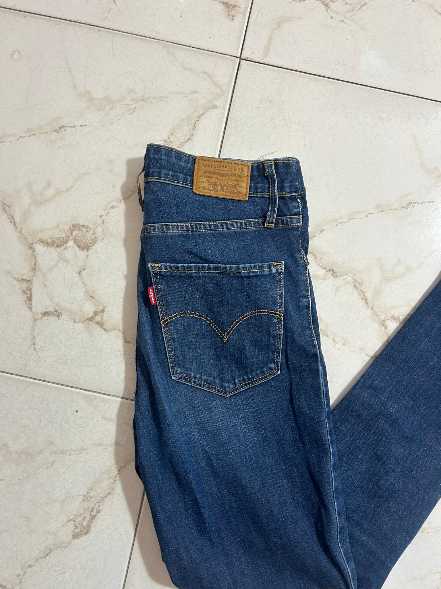 Levi’s 721 High Rise Skinny Blu Denim – Taglia 27 (IT 41) #20