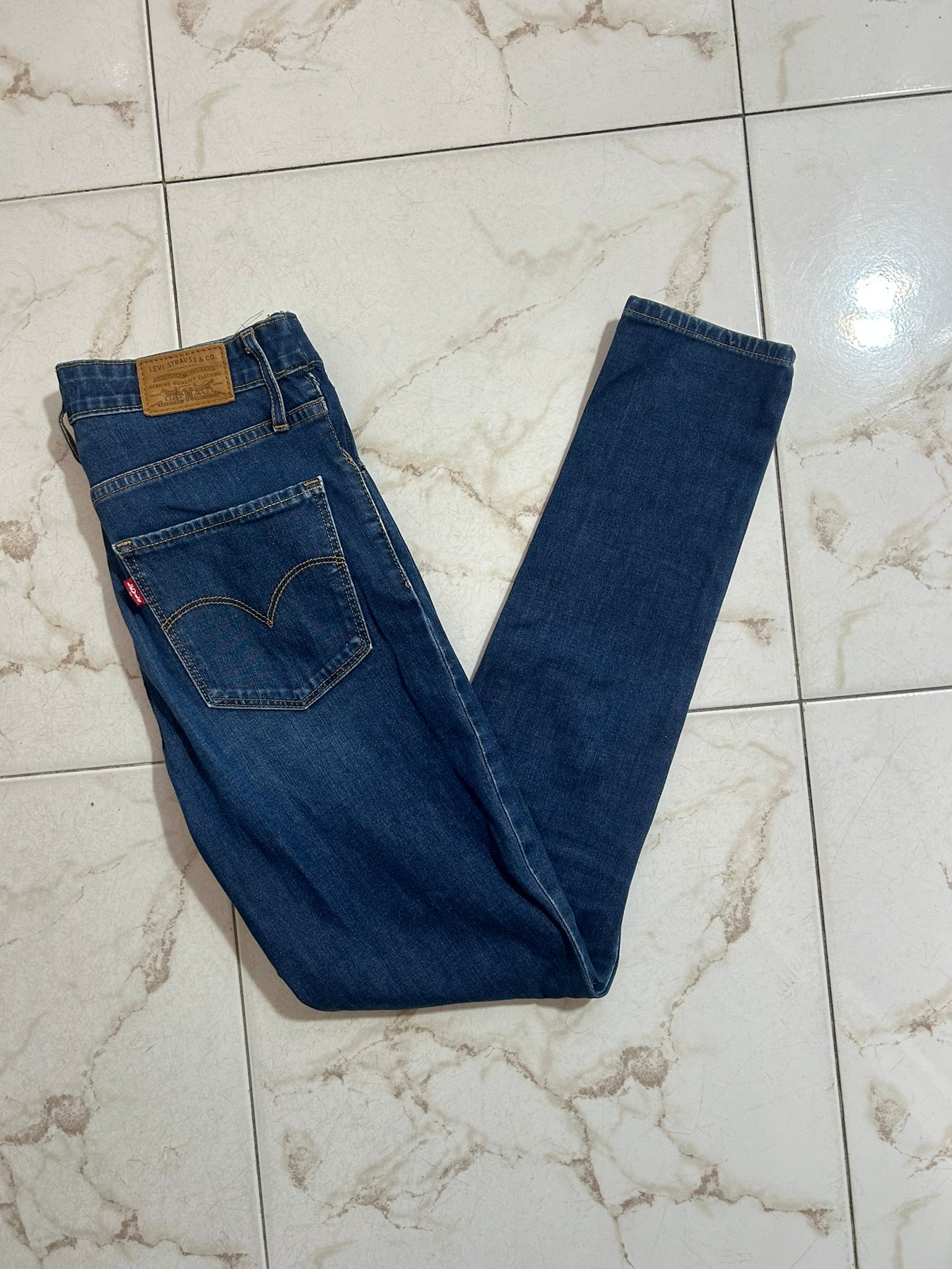 Levi’s 721 High Rise Skinny Blu Denim – Taglia 27 (IT 41) #20