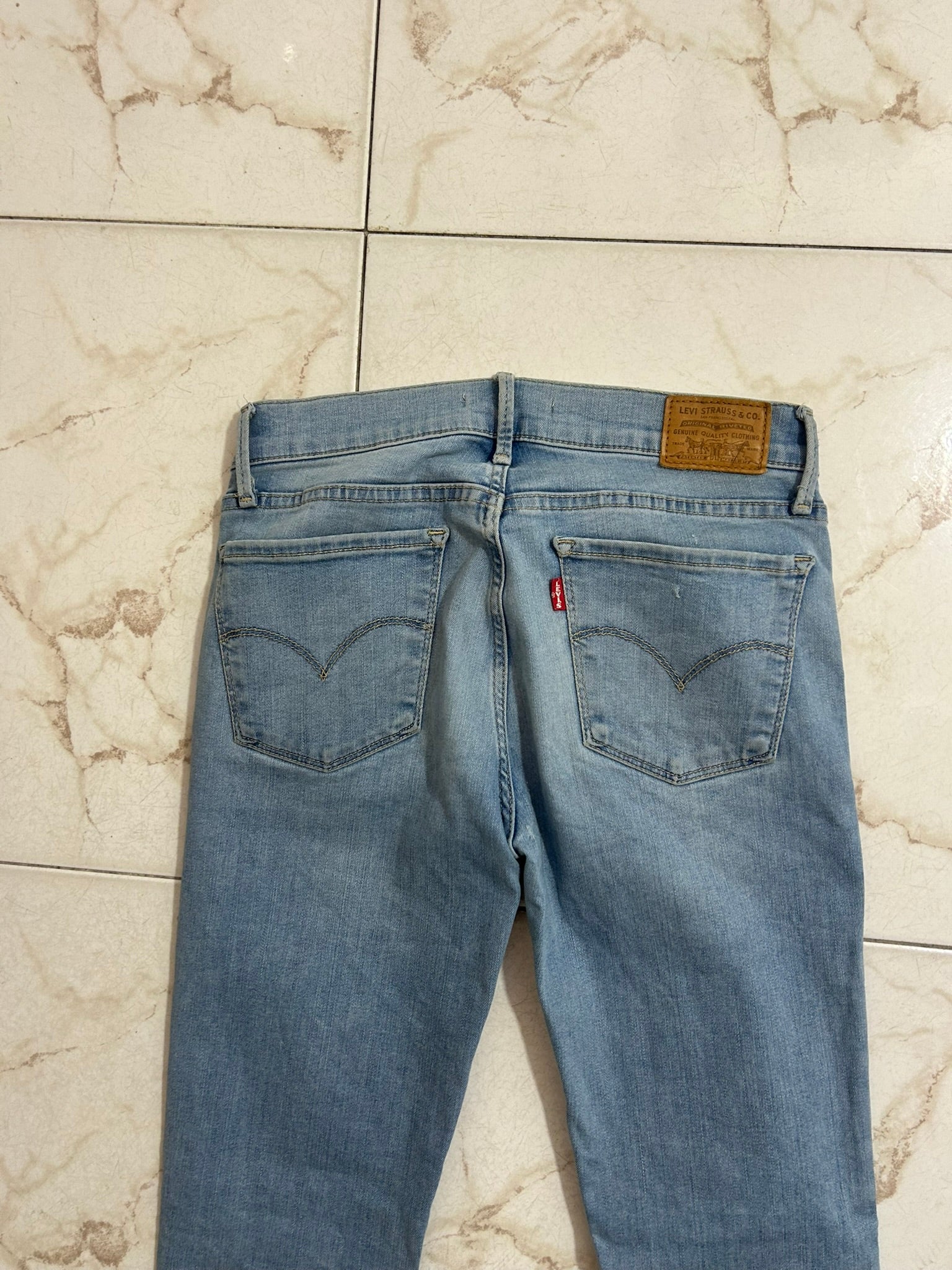Levi’s 710 Super Skinny Azzurro Denim – Taglia 27 (IT 41)#21