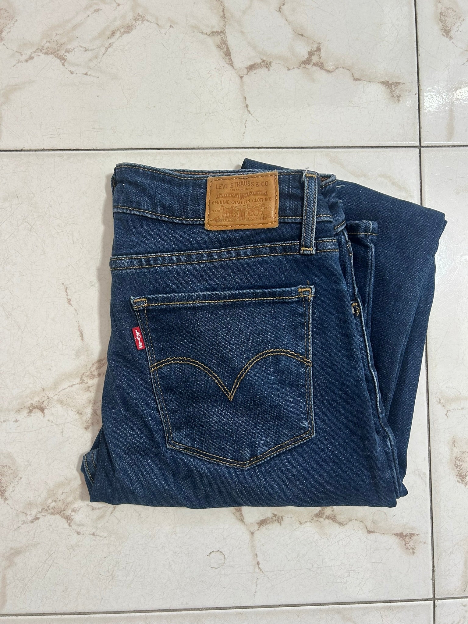 Levi’s 711 Skinny Blu Denim – Taglia 30 (IT 44) #23
