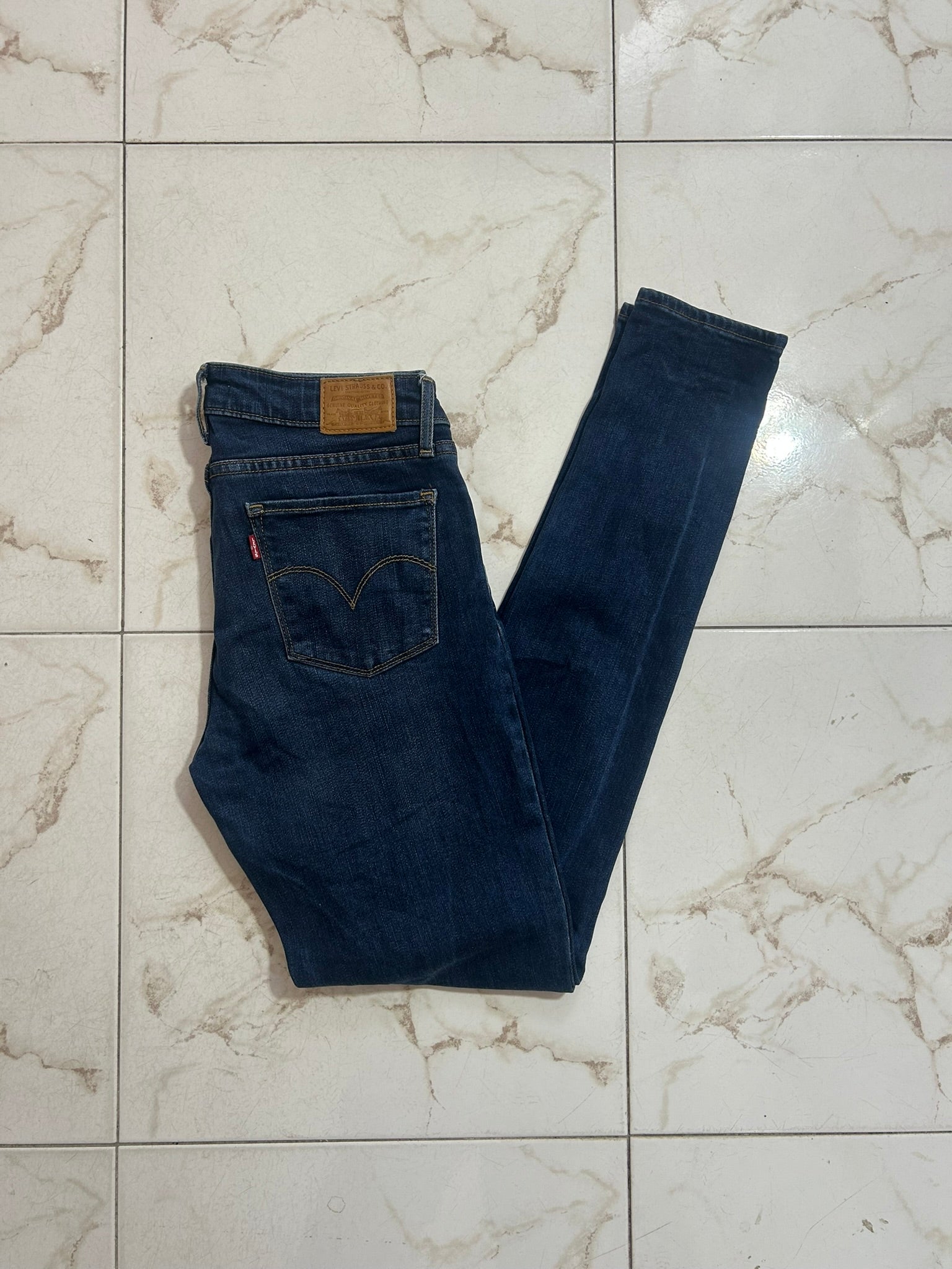 Levi’s 711 Skinny Blu Denim – Taglia 30 (IT 44) #23