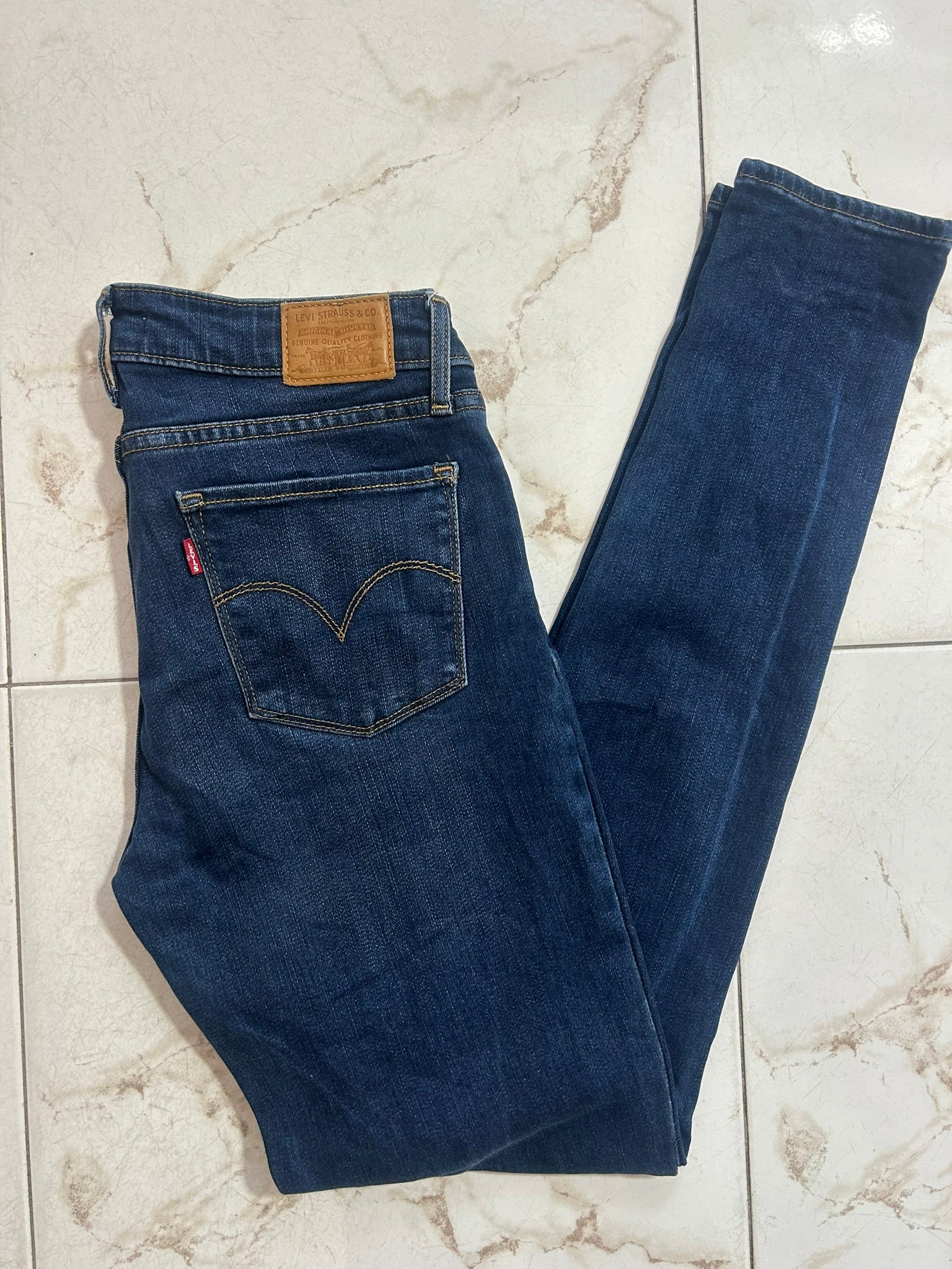 Levi’s 711 Skinny Blu Denim – Taglia 30 (IT 44) #23