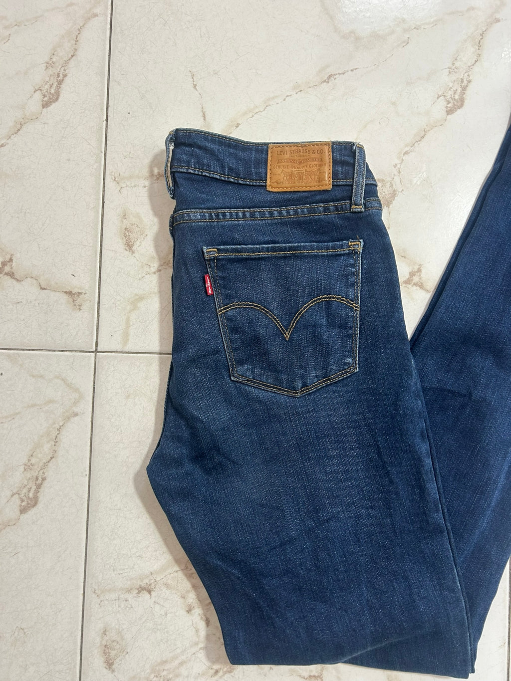 Levi’s 711 Skinny Blu Denim – Taglia 30 (IT 44) #23