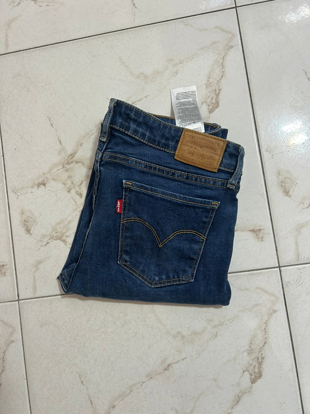 Levi’s 711 Skinny Blu Denim – Taglia 30 IT 44 #24