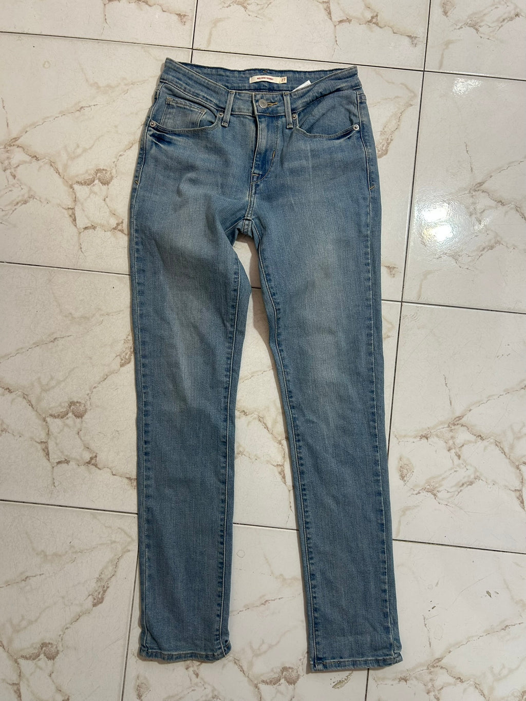 Levi’s High Rise Skinny Azzurro Denim – Taglia 27 (IT 41) #30