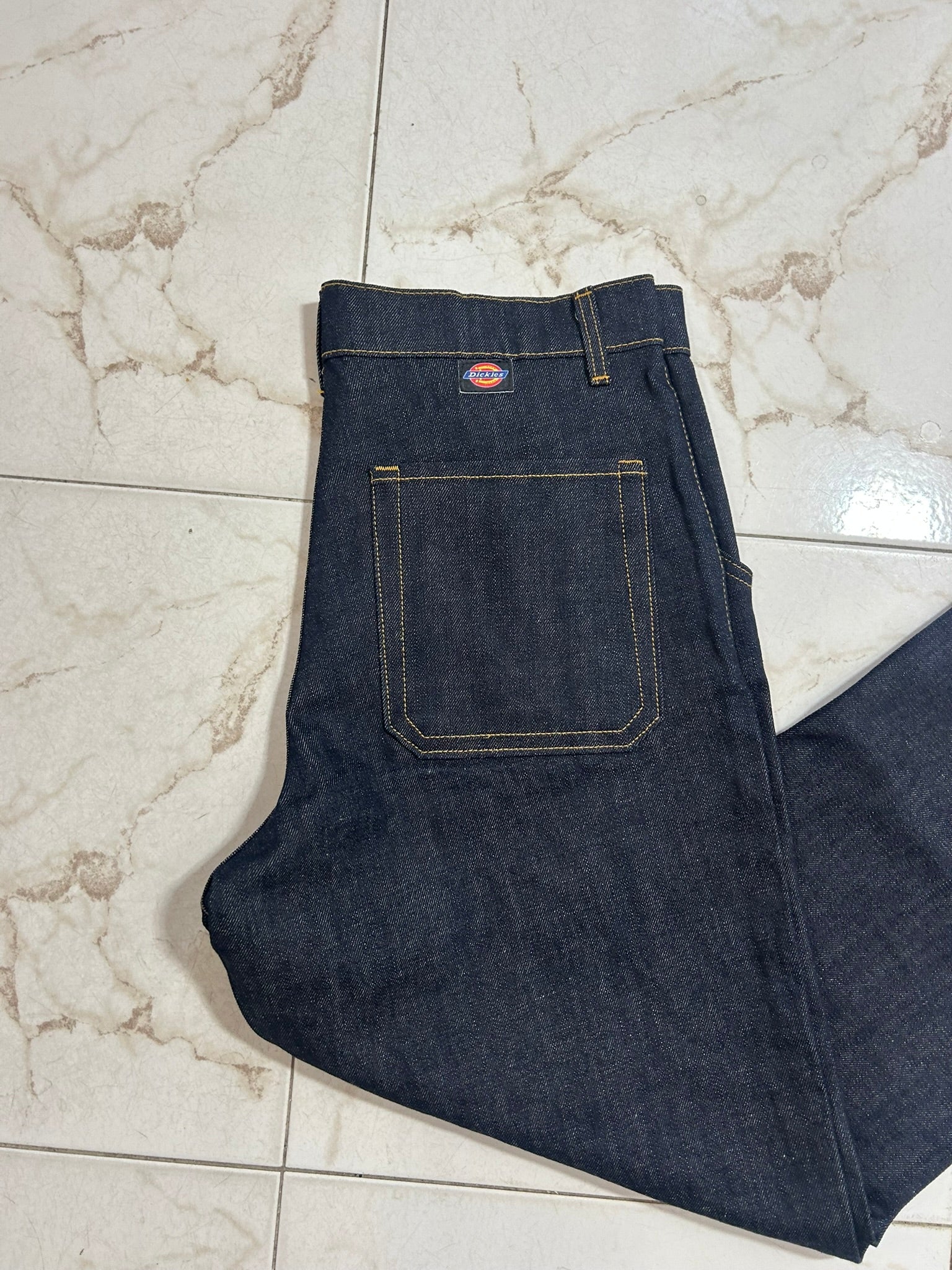 Dickies Carpenter Pant Denim Blu – Pantalone Workwear