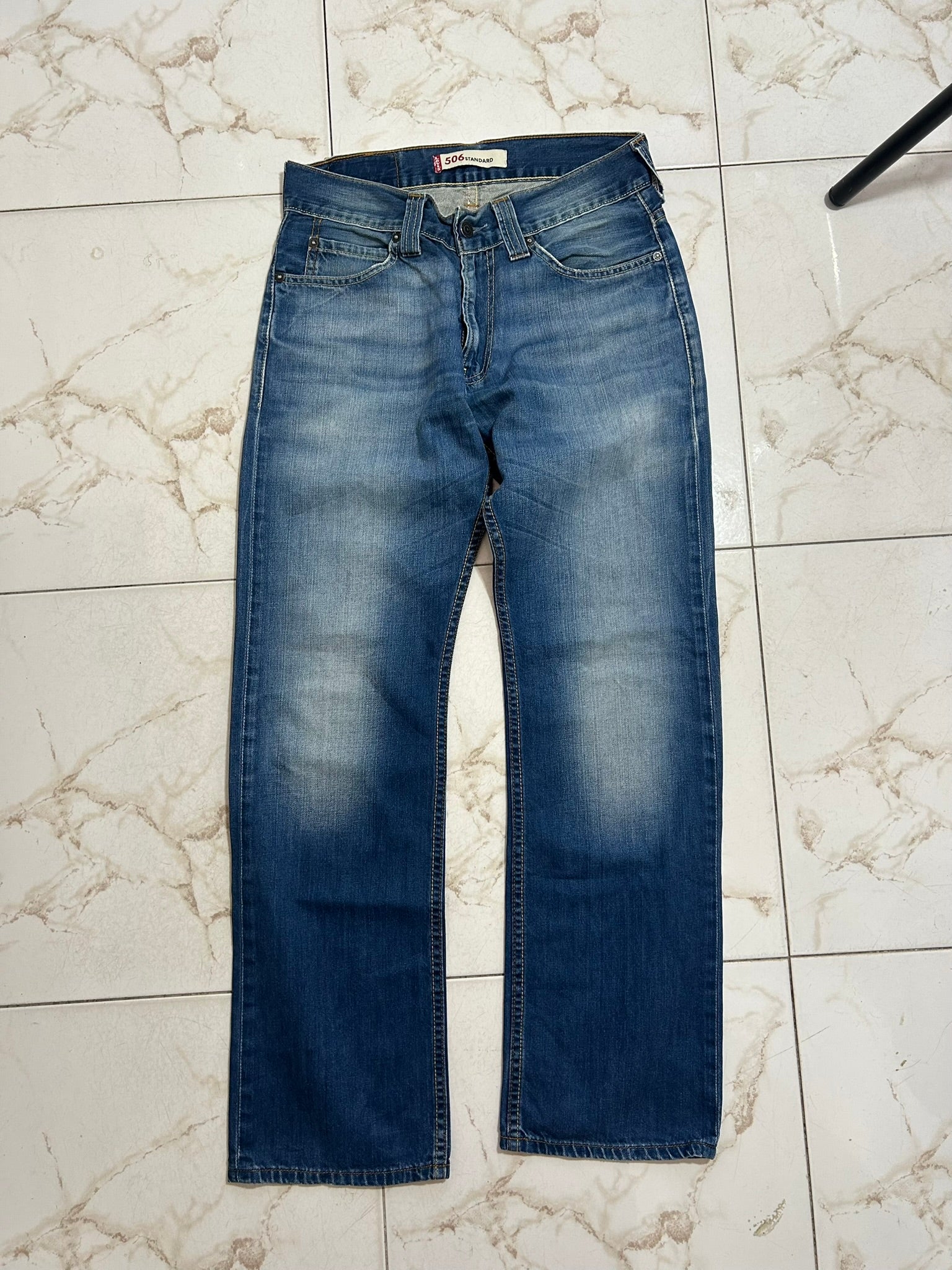 Jeans Levi’s 505 Regular Fit W30 L32 blu classico 44 IT 05