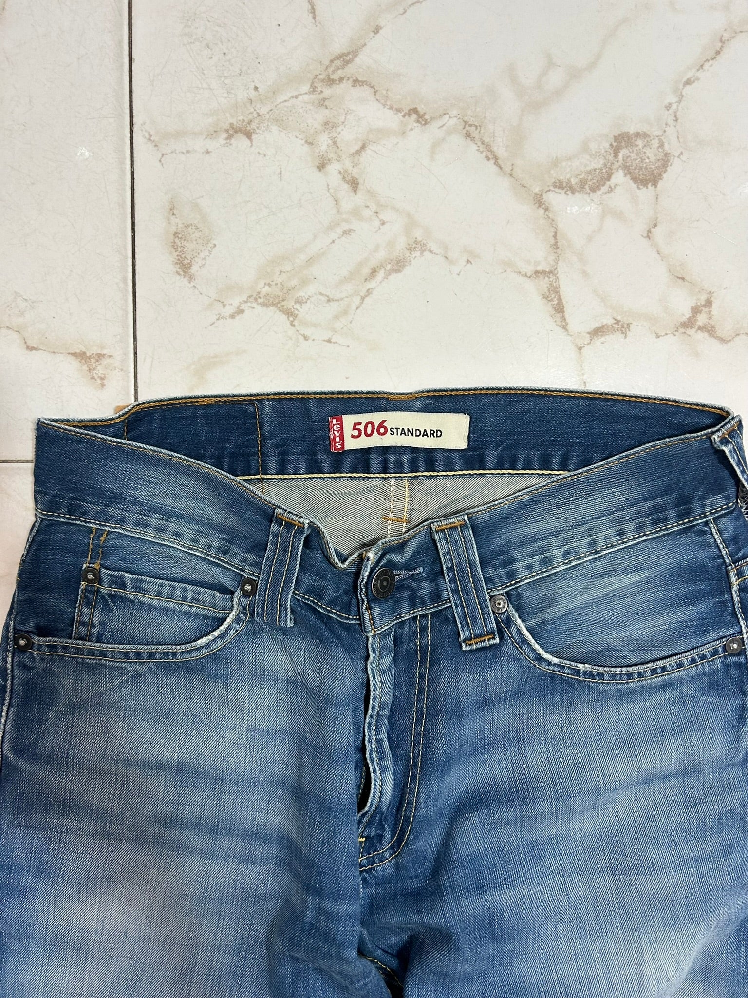 Jeans Levi’s 505 Regular Fit W30 L32 blu classico 44 IT 05