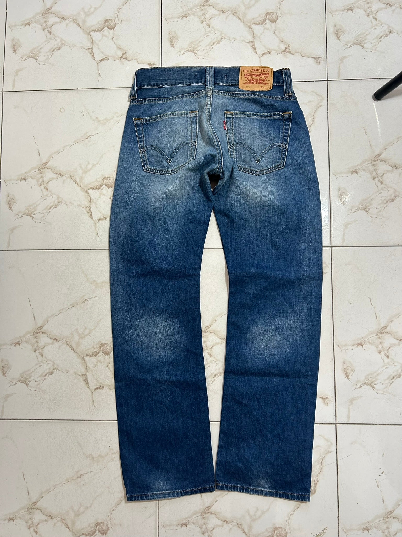 Jeans Levi’s 505 Regular Fit W30 L32 blu classico 44 IT 05